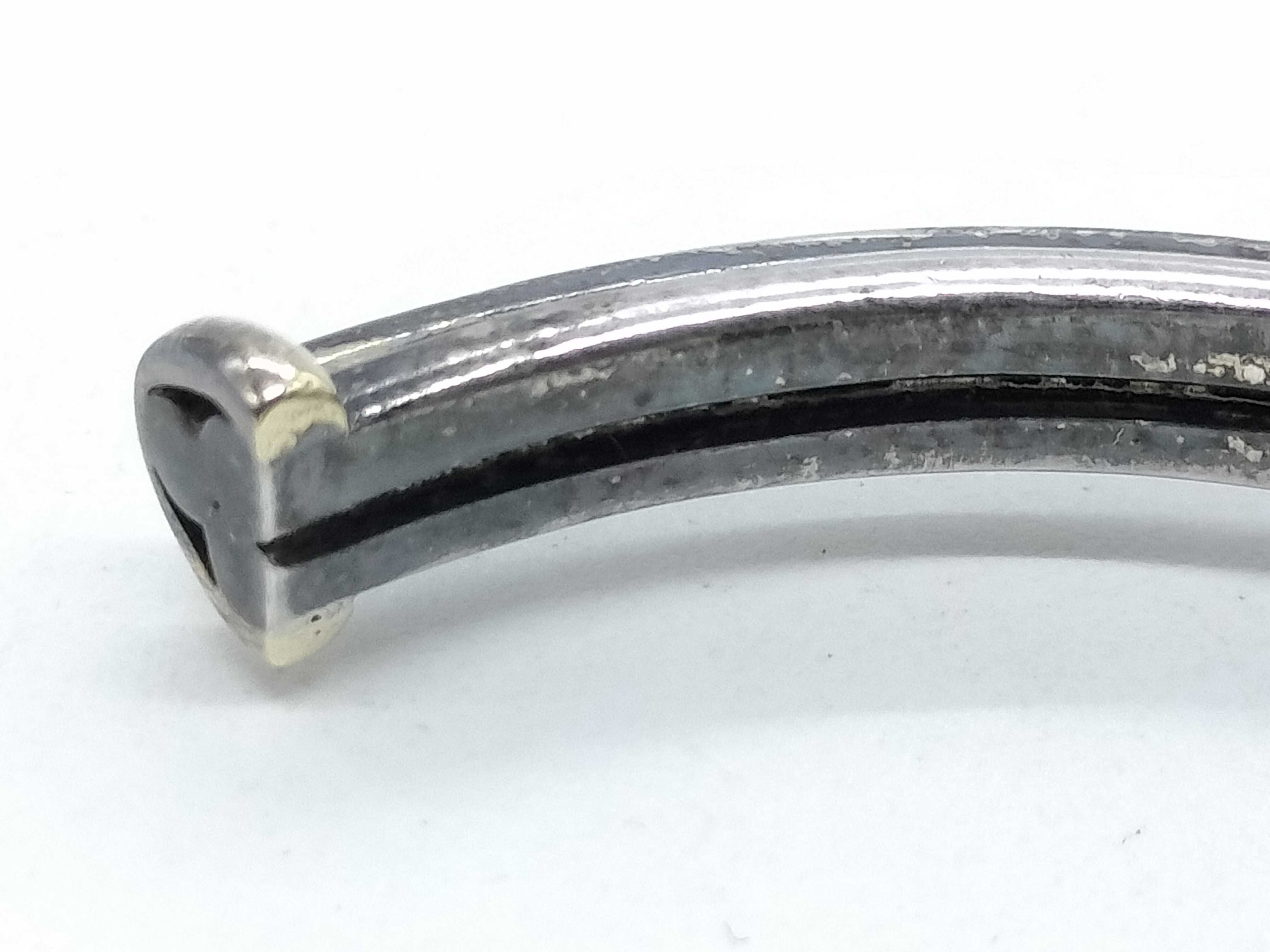 Vintage Cross Design SV925 Bracelet/Bangle (22.0g) — view 5