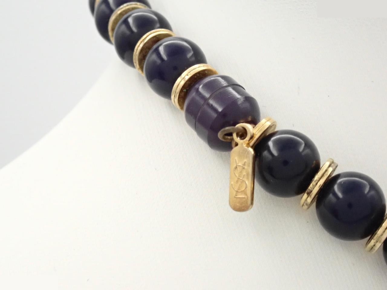 Stone necklace, total length approximately 40cm — view 2