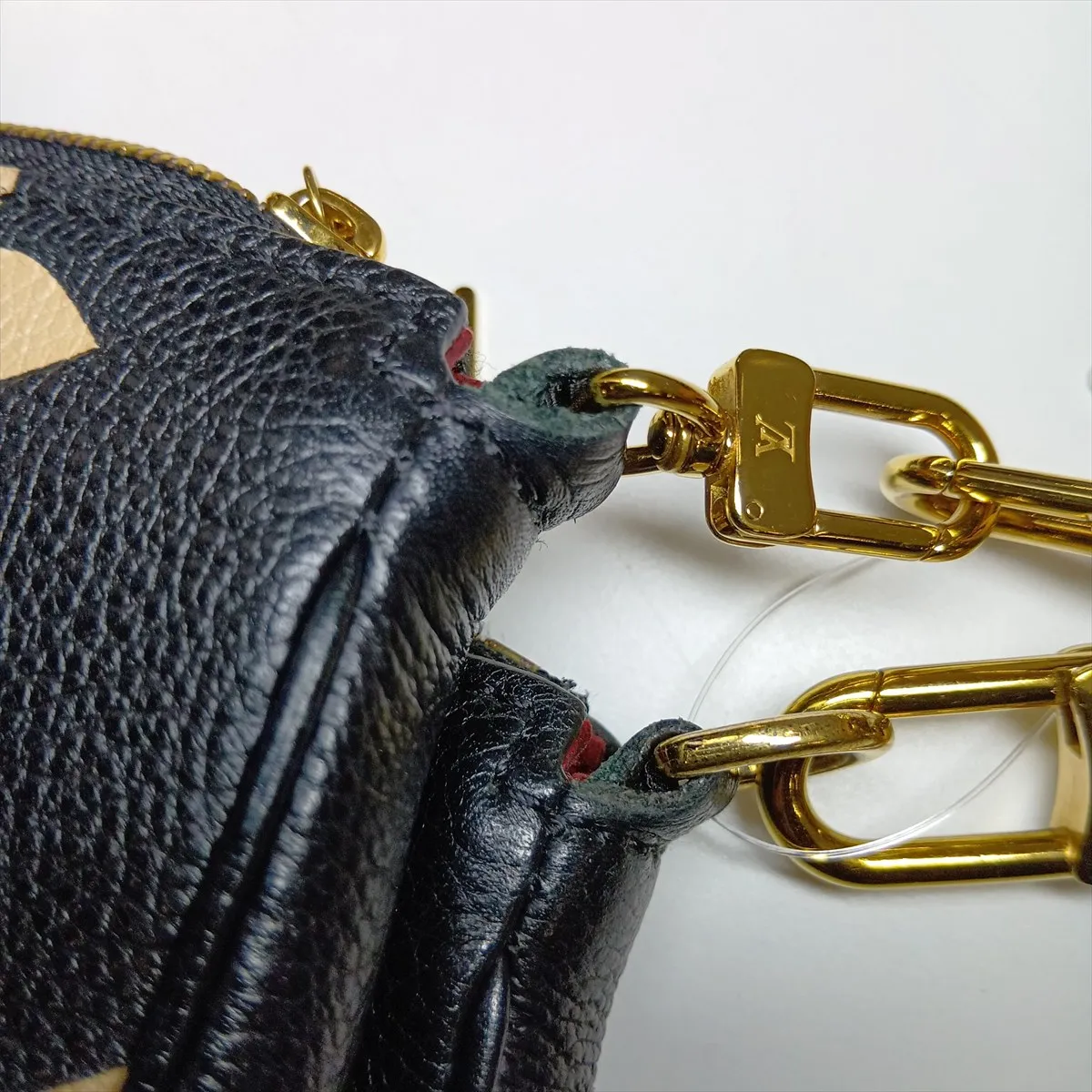 Monogram Empreinte Multipochette Accessoires M45777 Black x Beige (RFID detected) — view 14