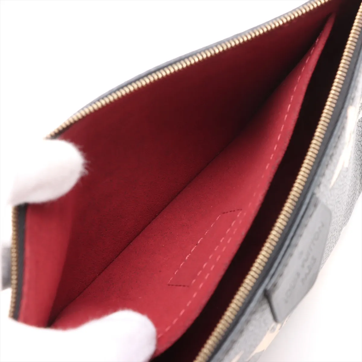 Monogram Empreinte Multipochette Accessoires M45777 Black x Beige (RFID detected) — view 10