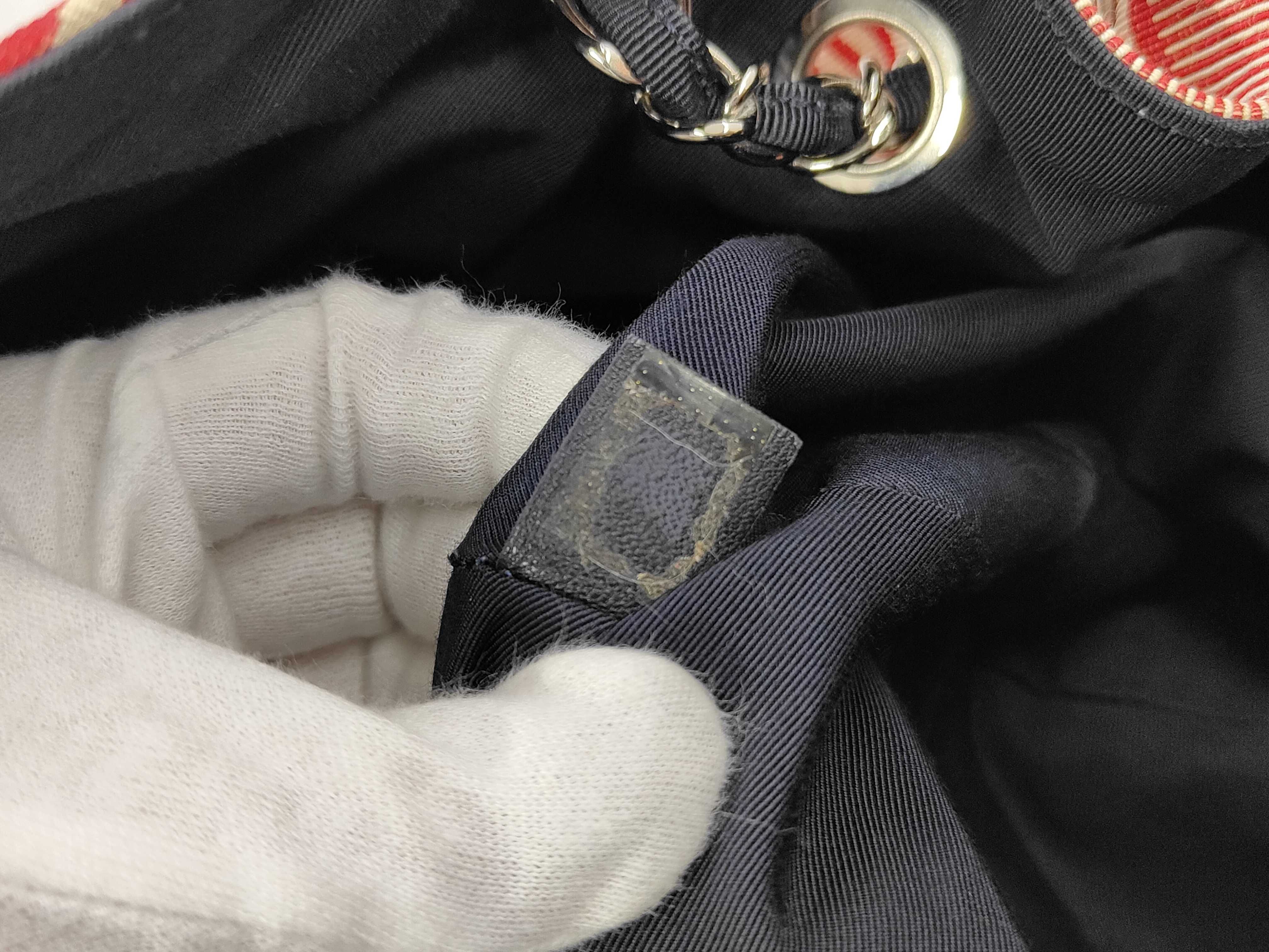 denim tote bag with Coco Mark — view 10