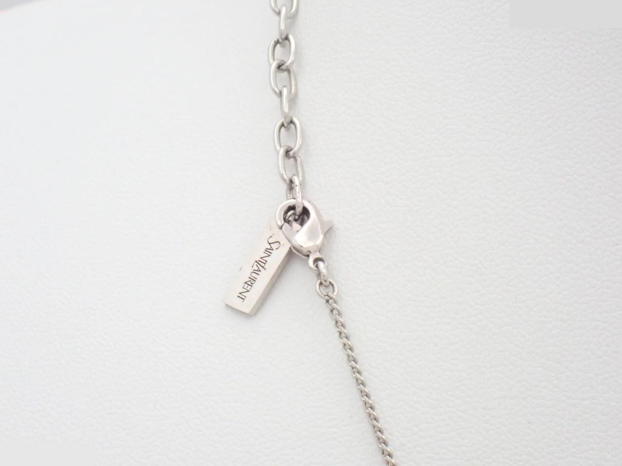 Cassandra Ring Necklace, Metal, Chain approx. 46cm — view 2