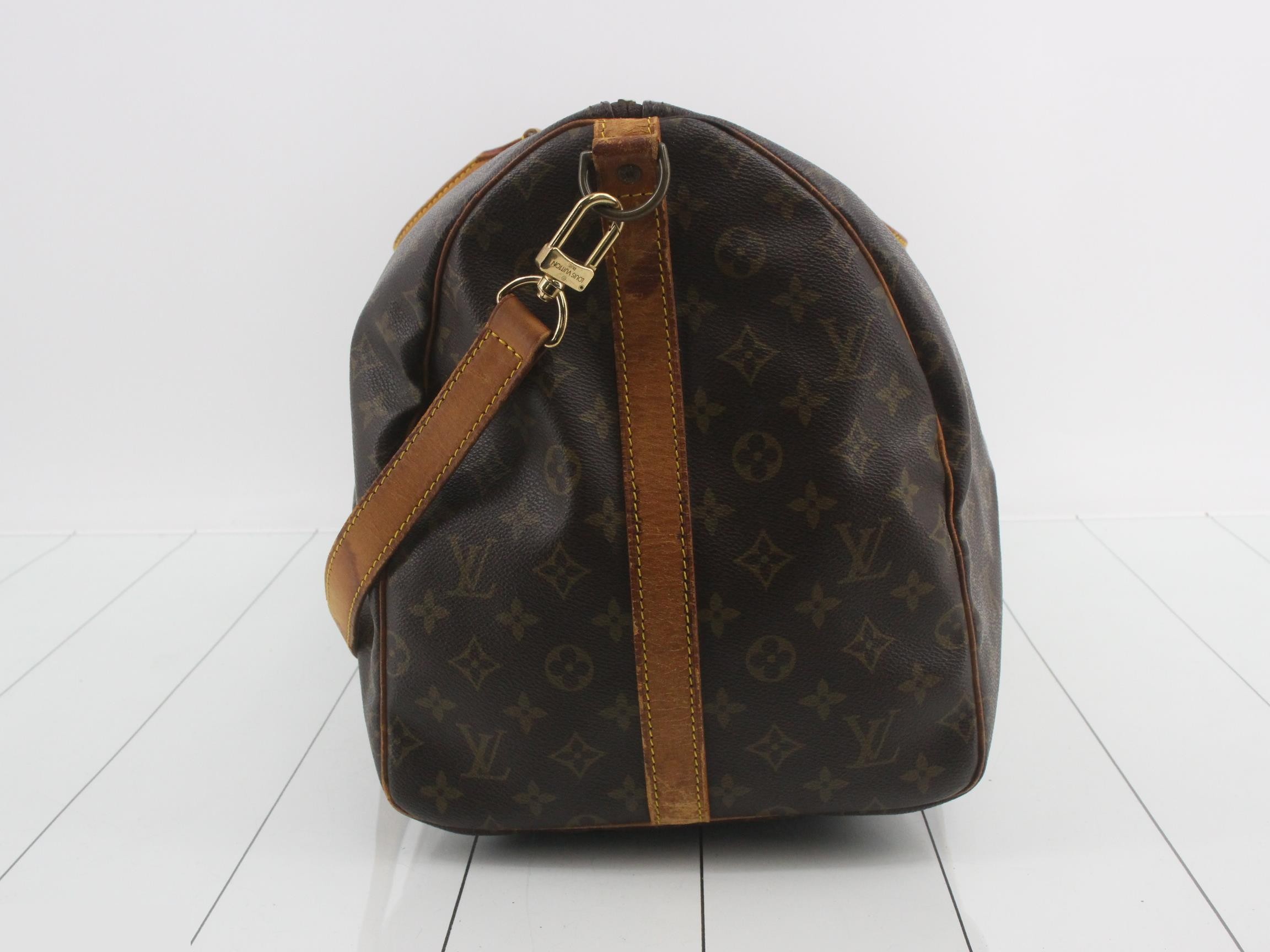 Keepall Bandoulière 55 with shoulder strap — view 3