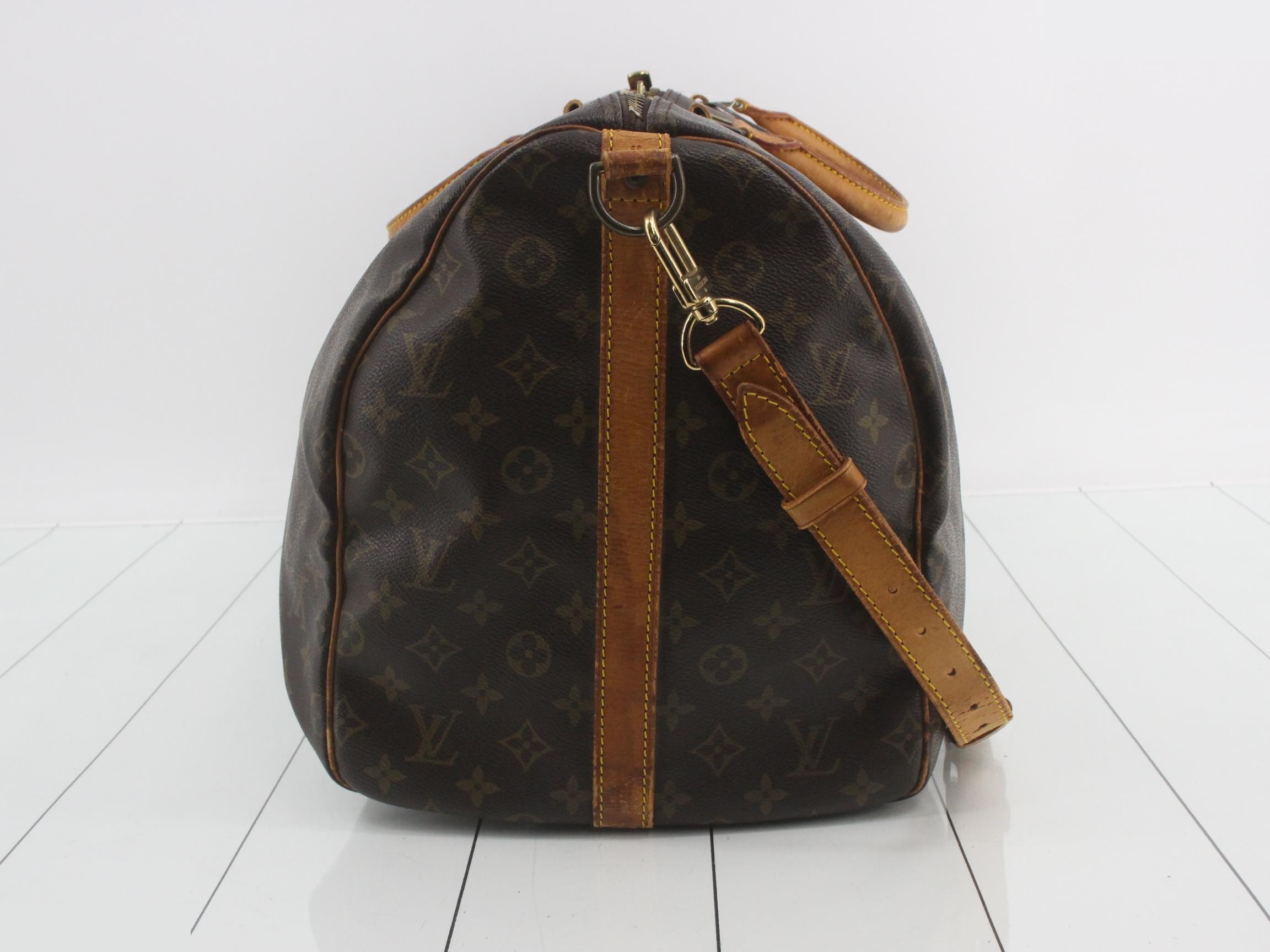 Keepall Bandoulière 55 with shoulder strap — view 4