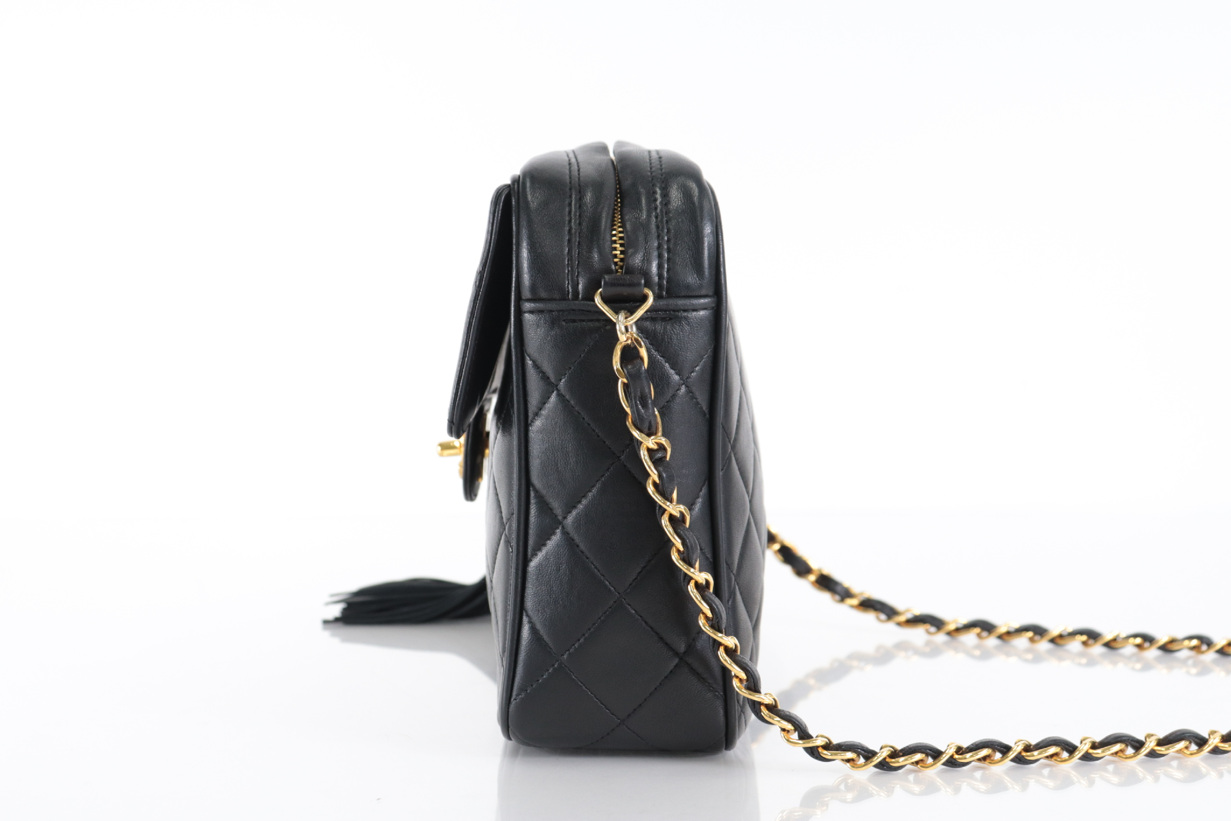Lambskin Fringe Chain Shoulder Bag (Series 3) — view 4