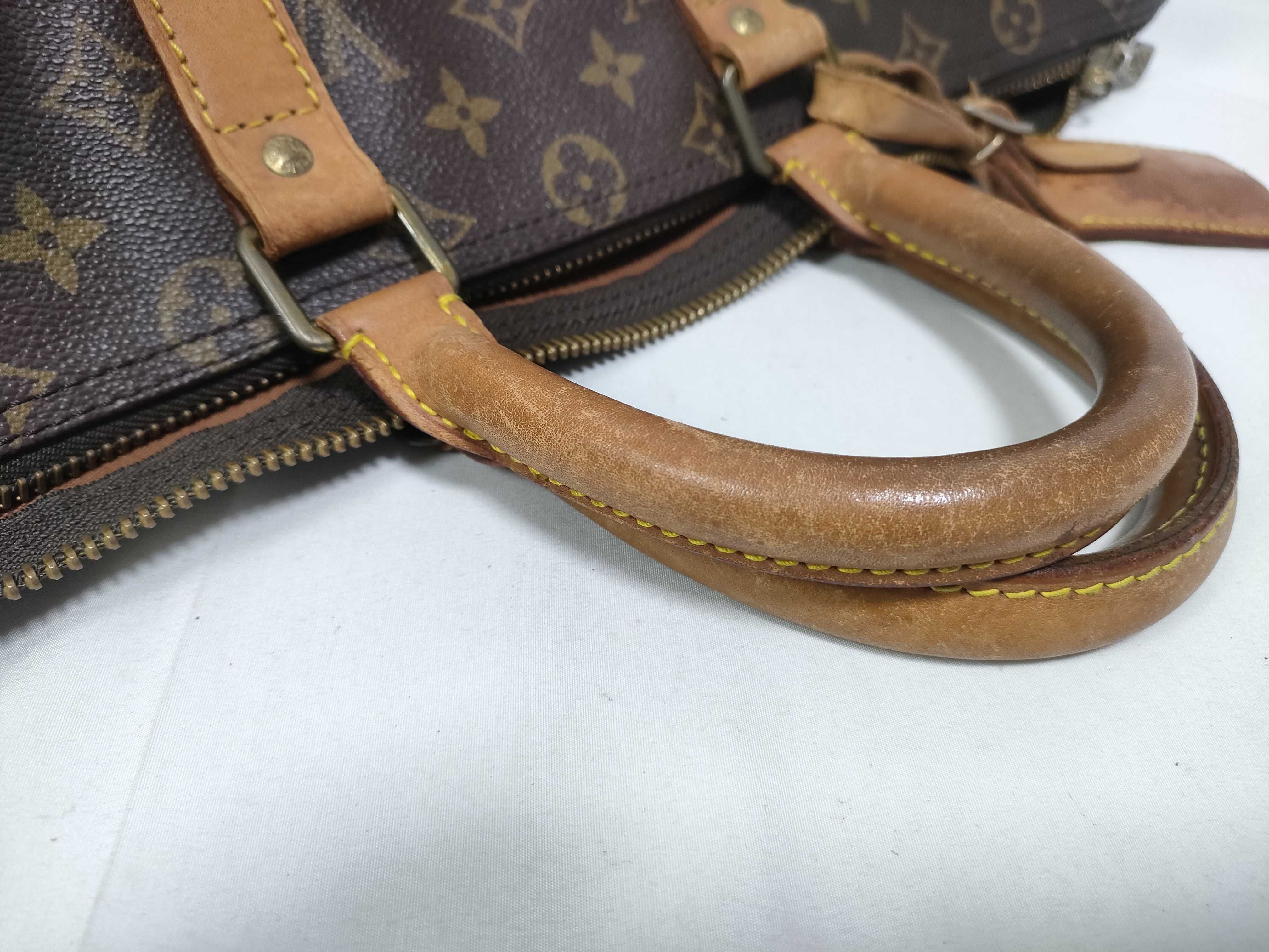 Monogram Keepall Bandoulière 45 M41418 Boston Bag with Handle, Name Tag, and Shoulder Strap — view 12