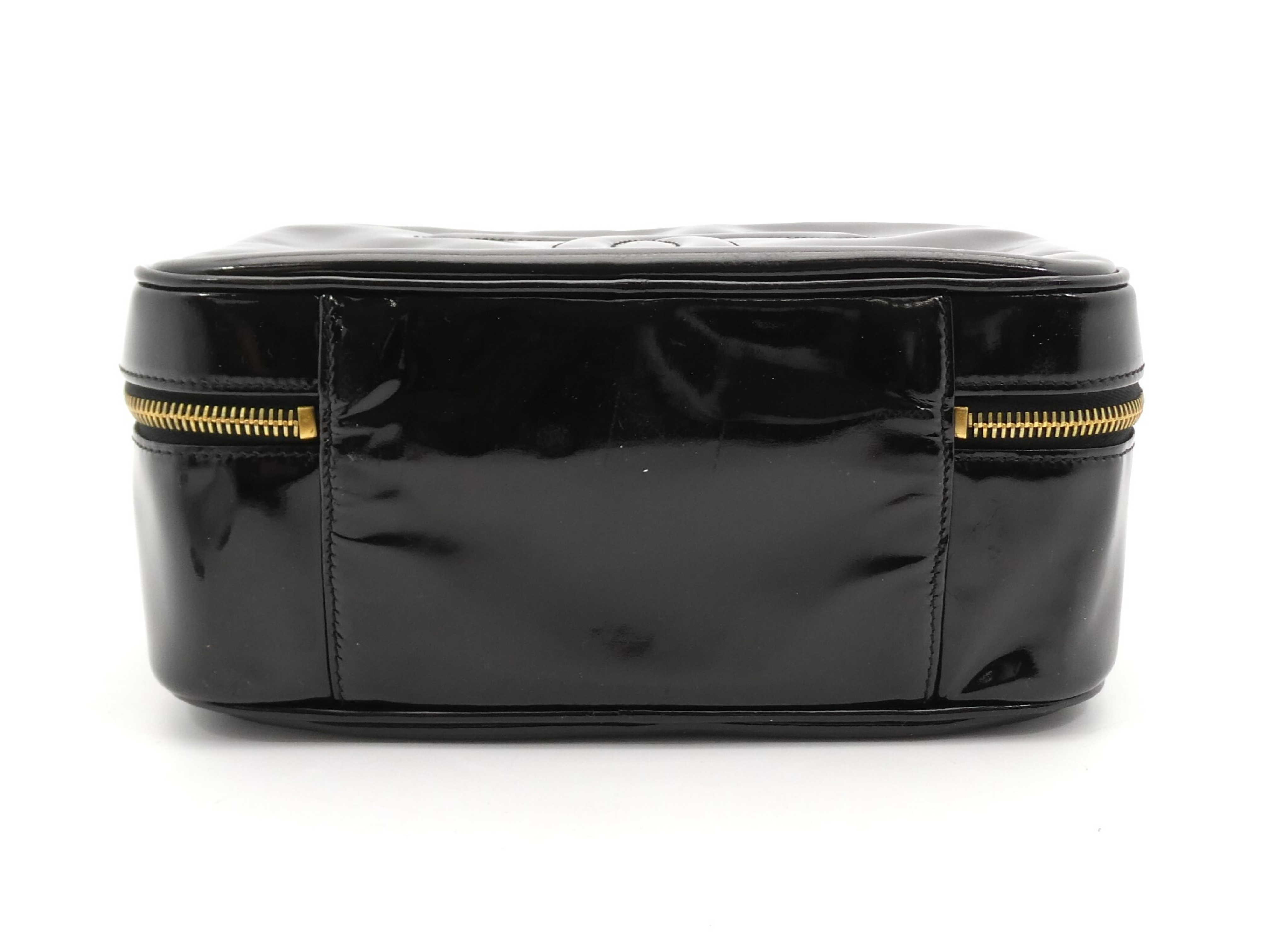 Large Coco Mark Enamel Vanity Bag — view 5