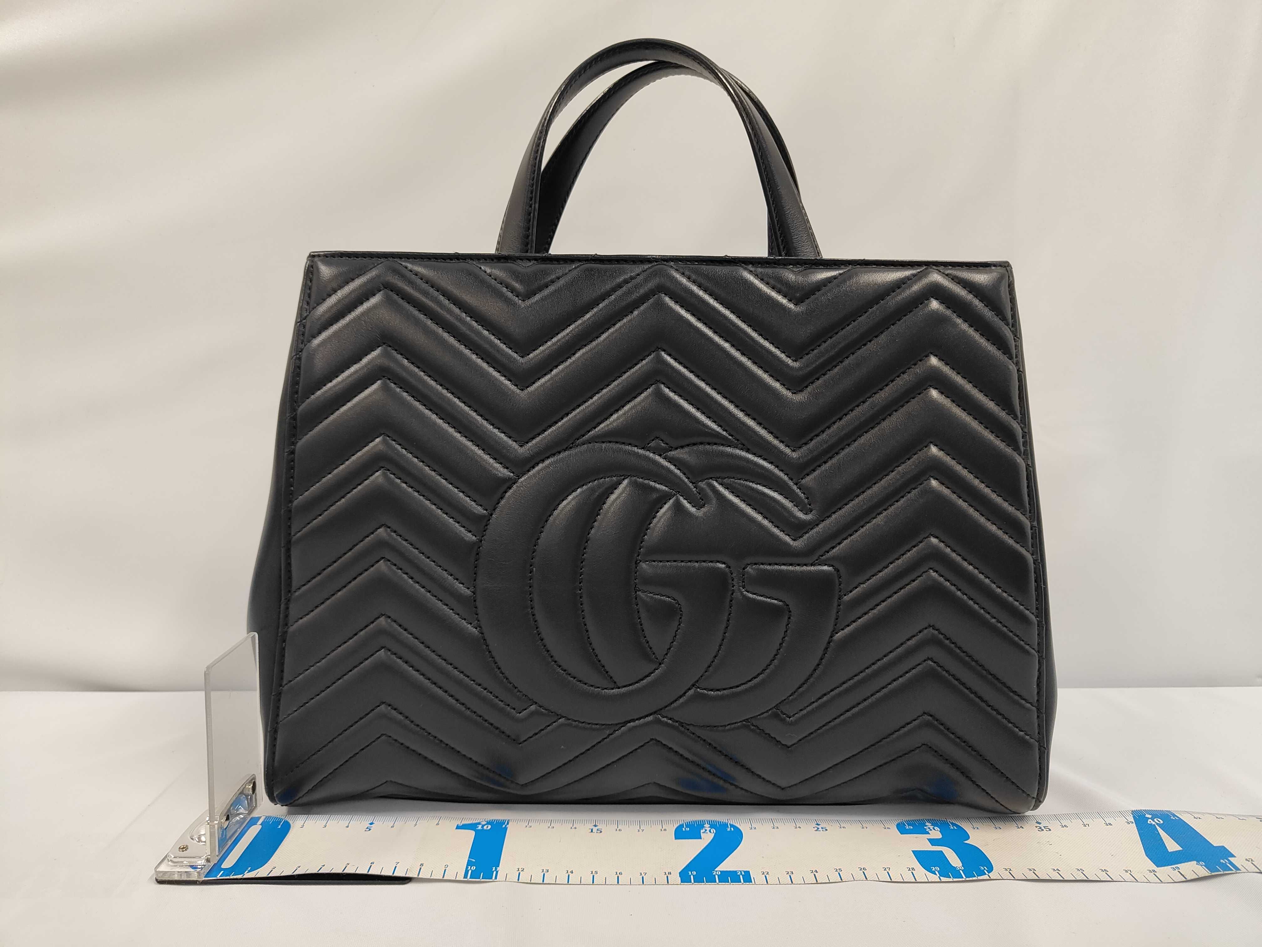 Marmont Leather Shoulder Bag — view 2