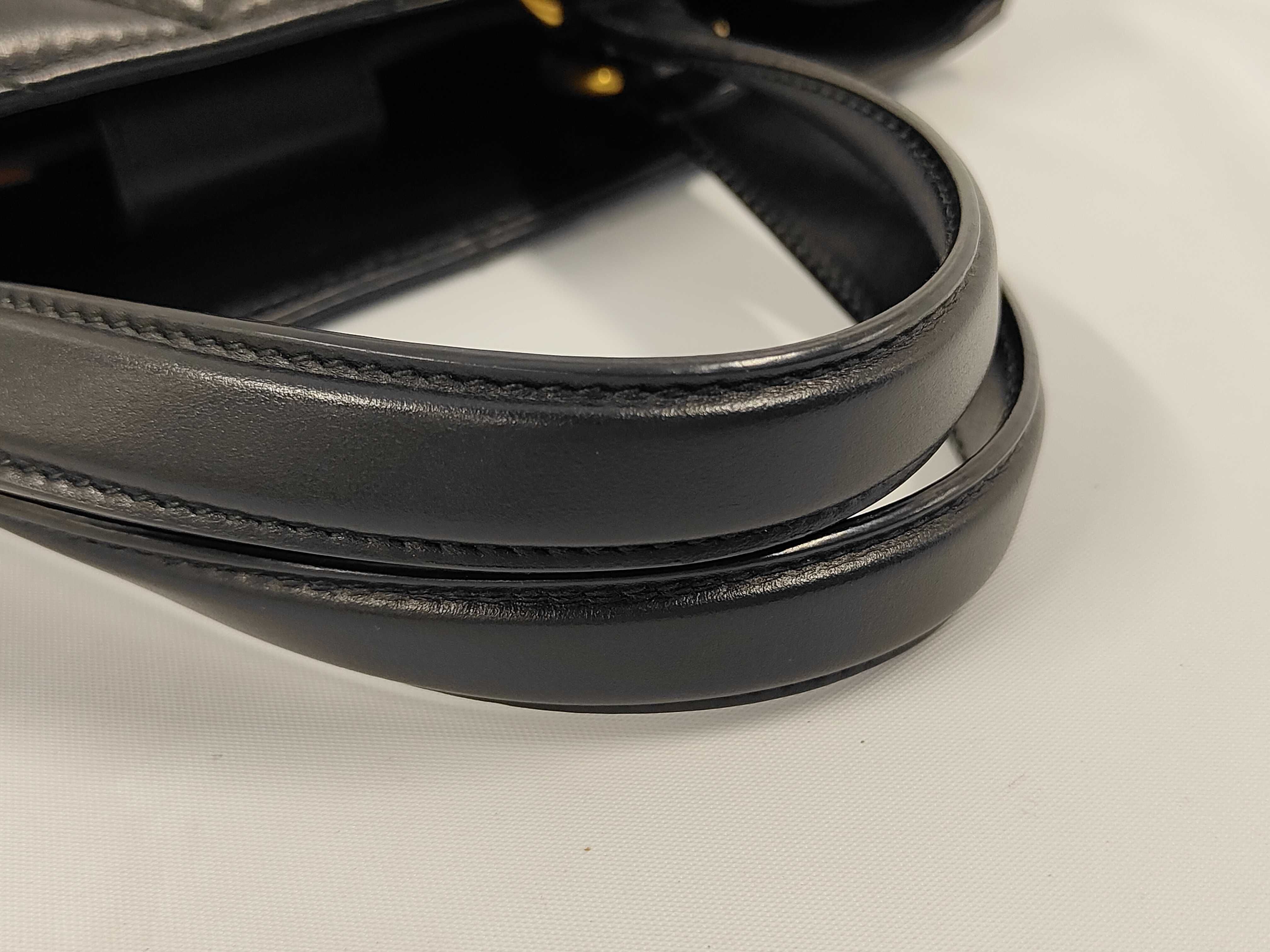 Marmont Leather Shoulder Bag — view 5