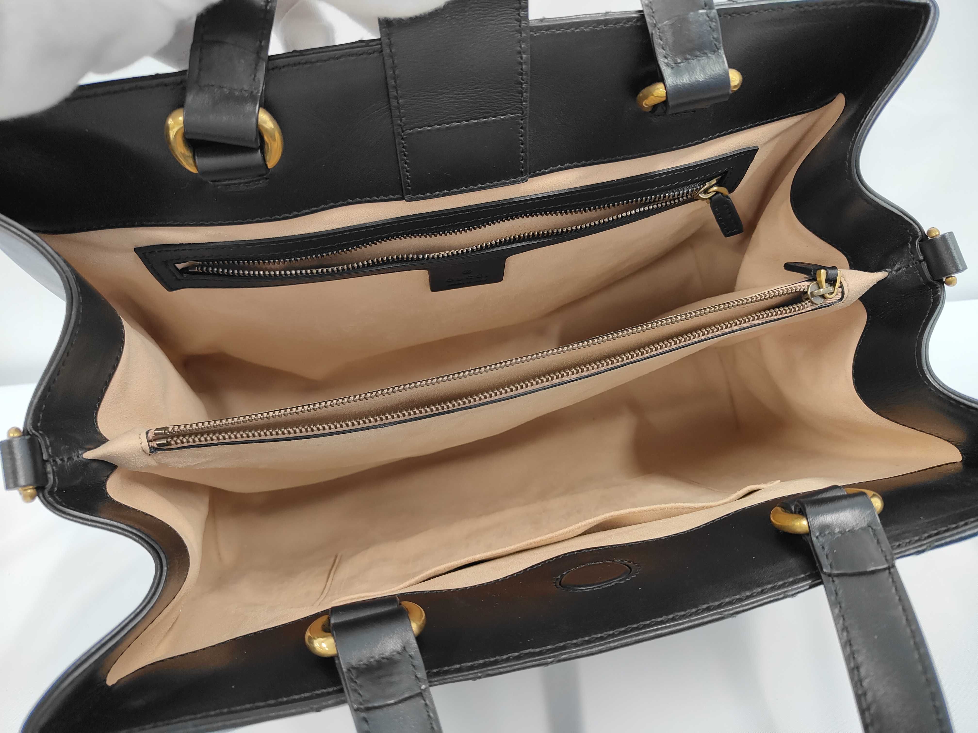 Marmont Leather Shoulder Bag — view 7