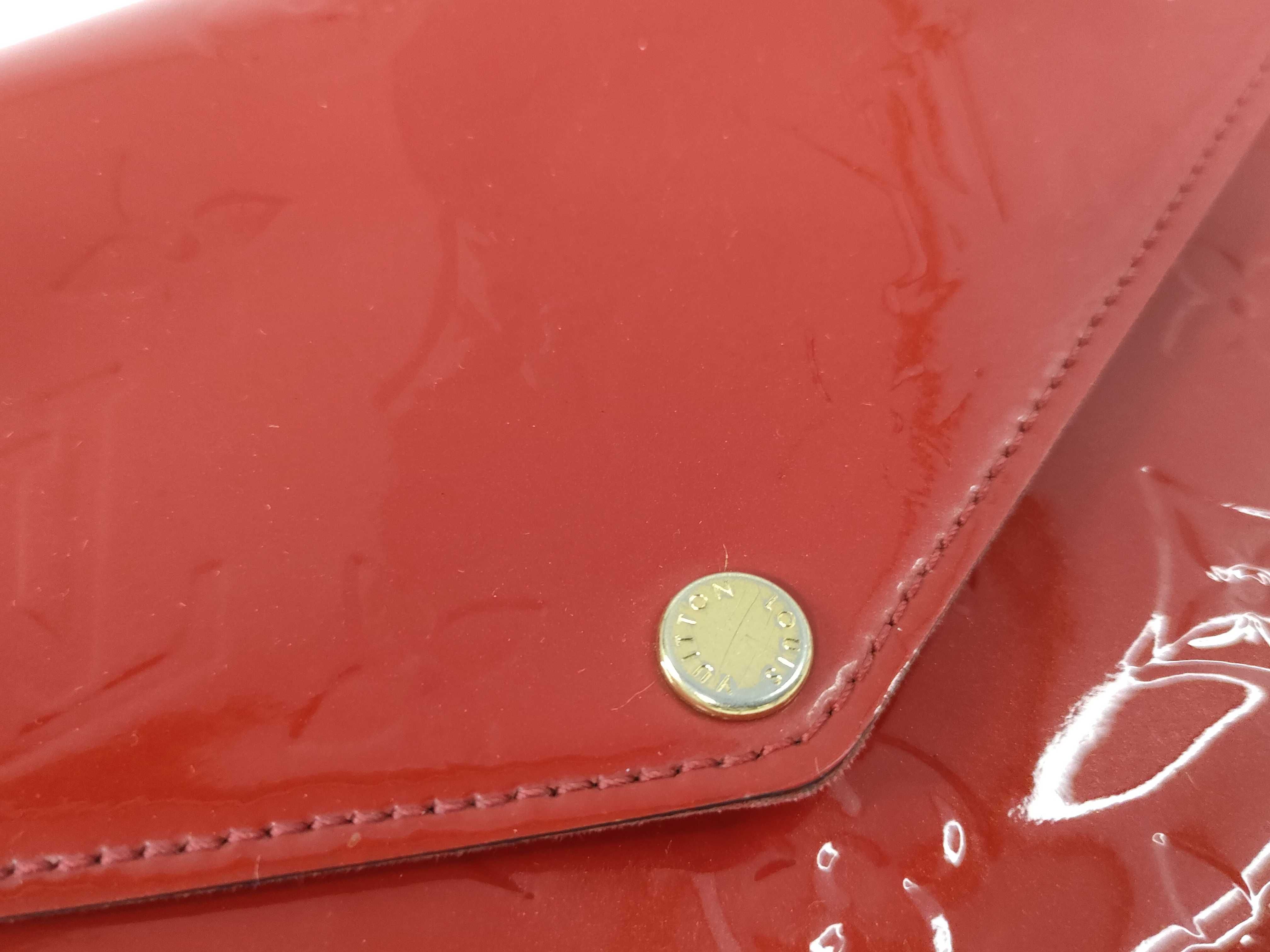 Vernis Louis Vuitton Chain Wallet Pochette Felicie Shoulder Bag — view 14