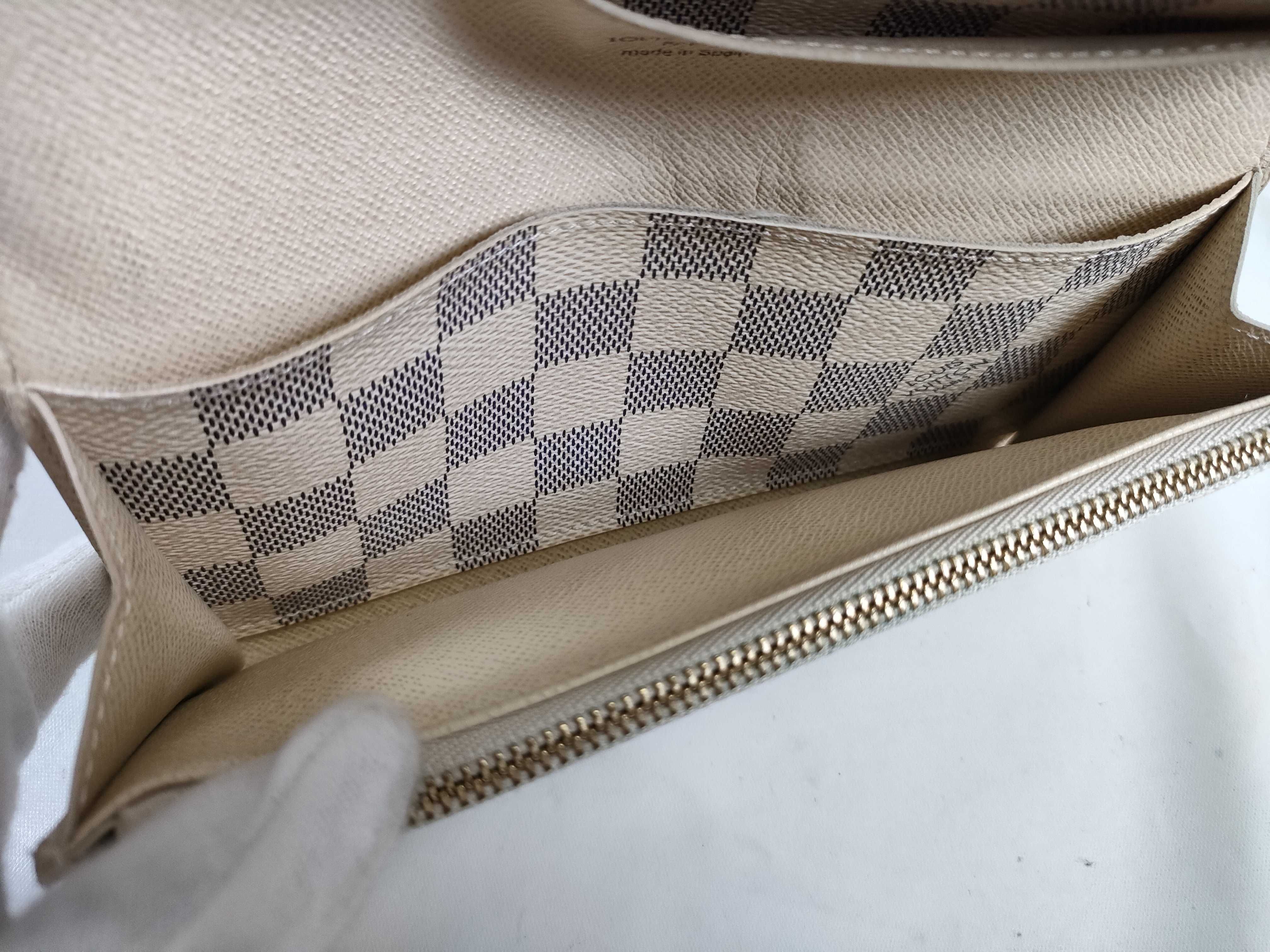 Damier Azur N41625 Portefeuille Sarah Wallet — view 14