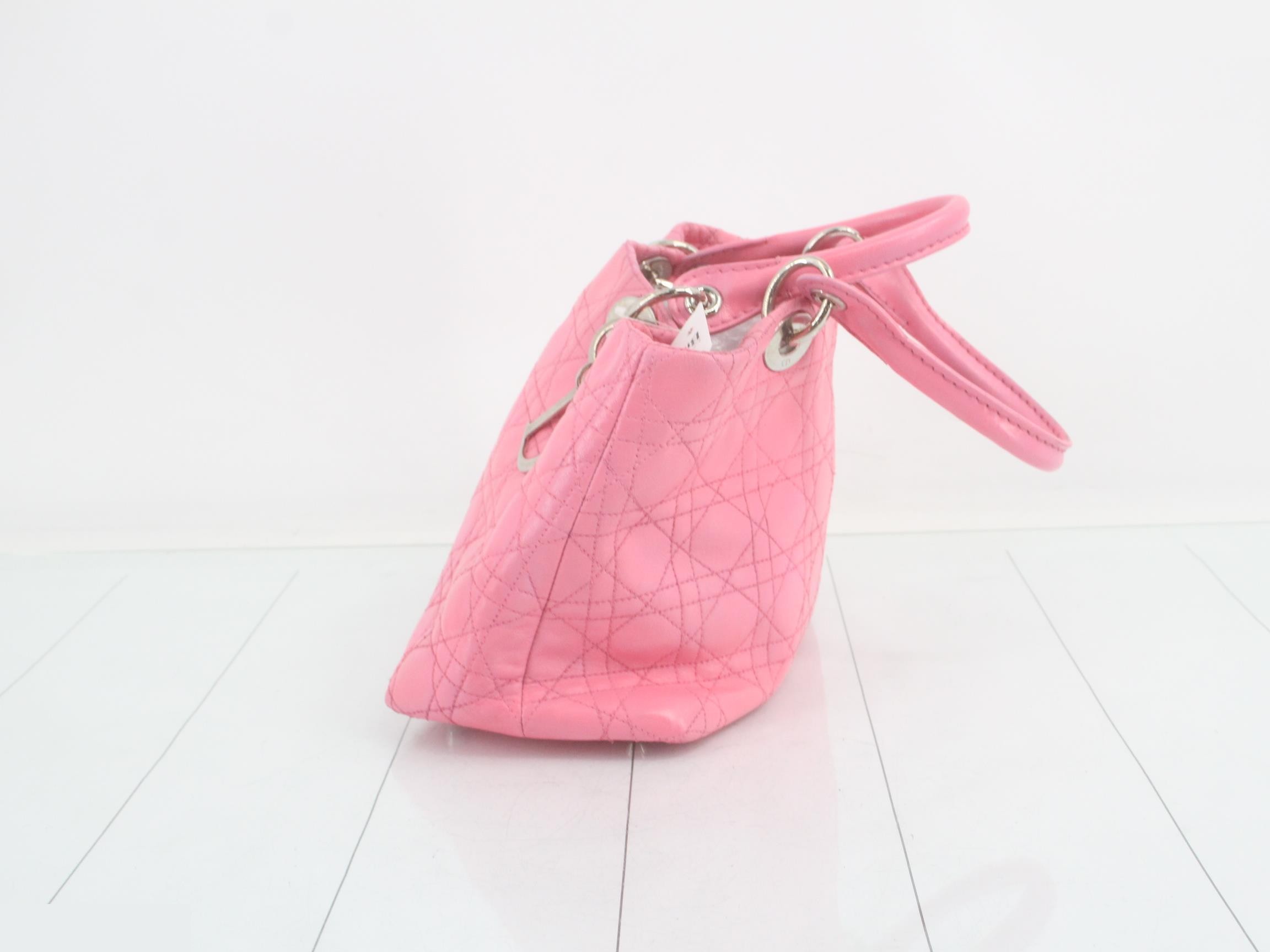 Lady Dior Cannage Tote Bag — view 3
