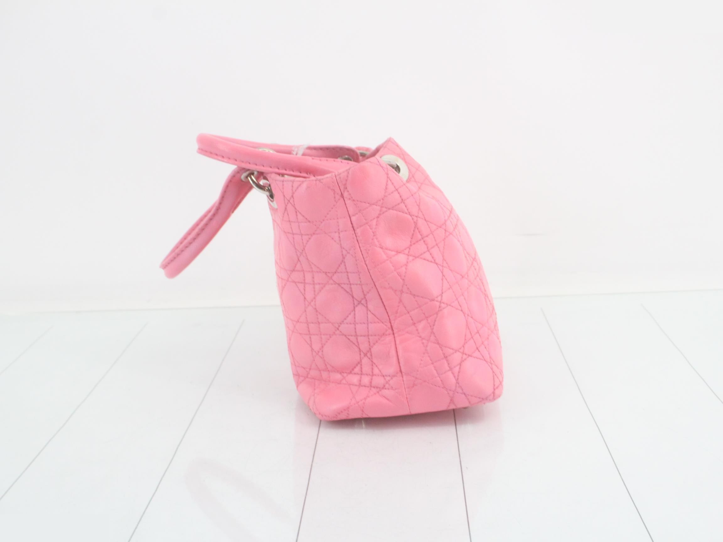 Lady Dior Cannage Tote Bag — view 4
