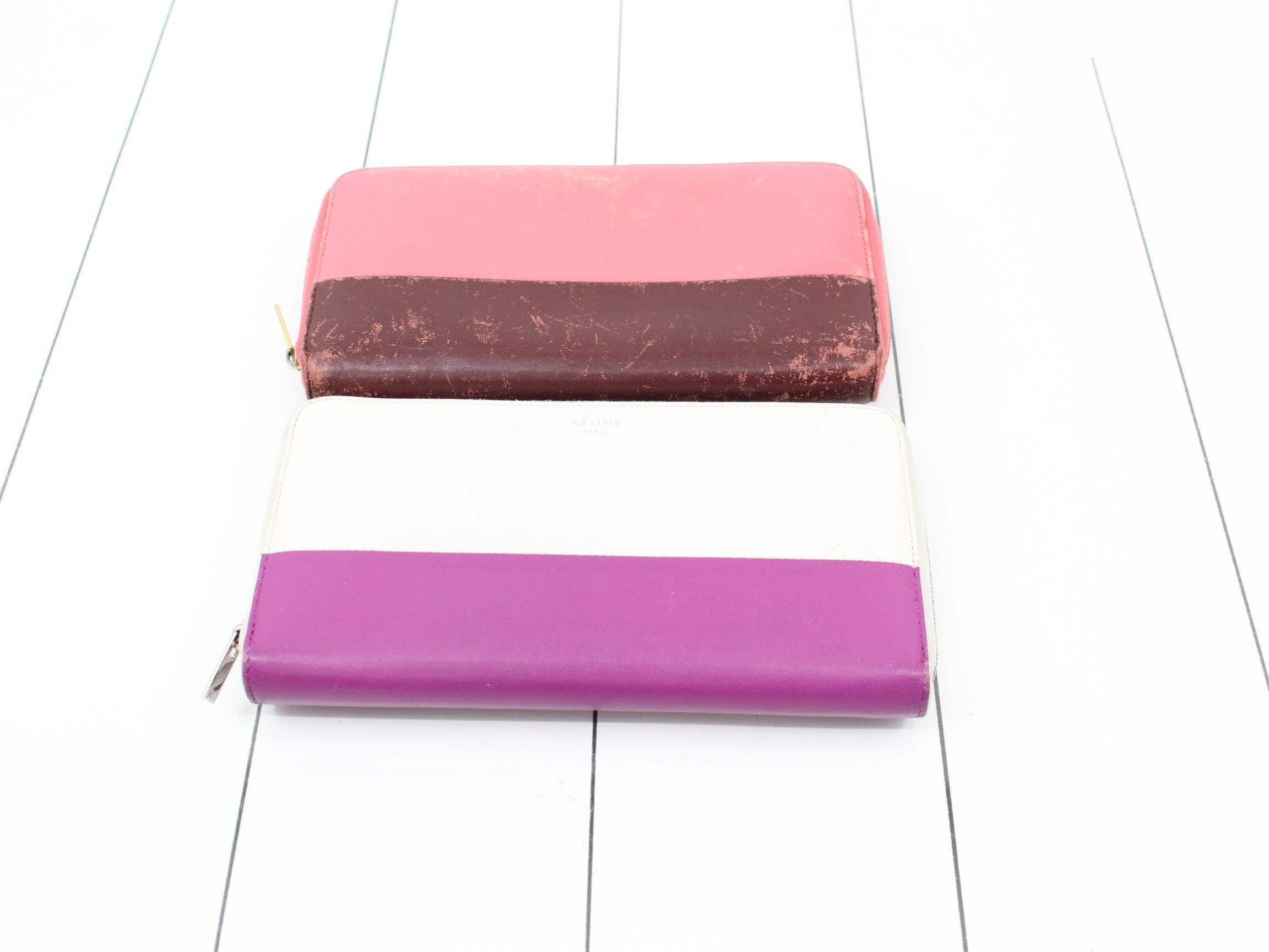 Round Zipper Long Wallet 3-Piece Set — view 2