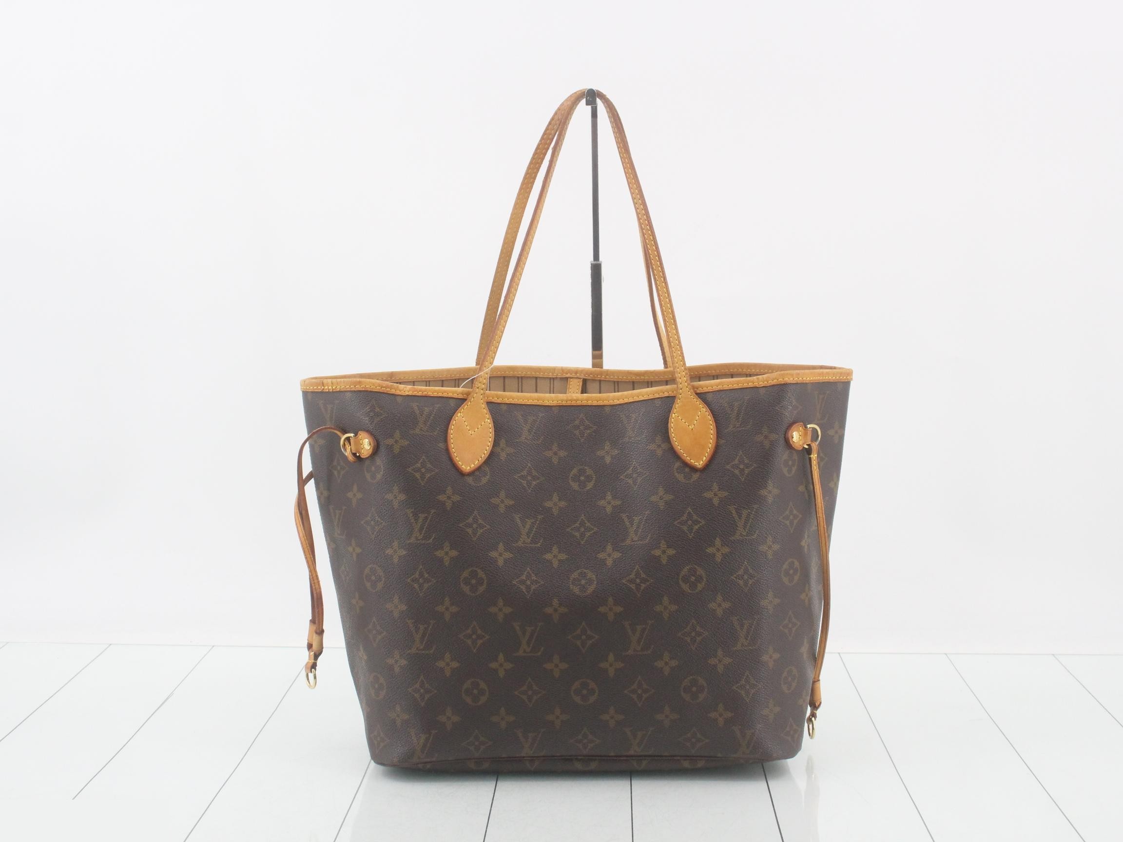 Neverfull MM Monogram Brown Tote Bag — view 2