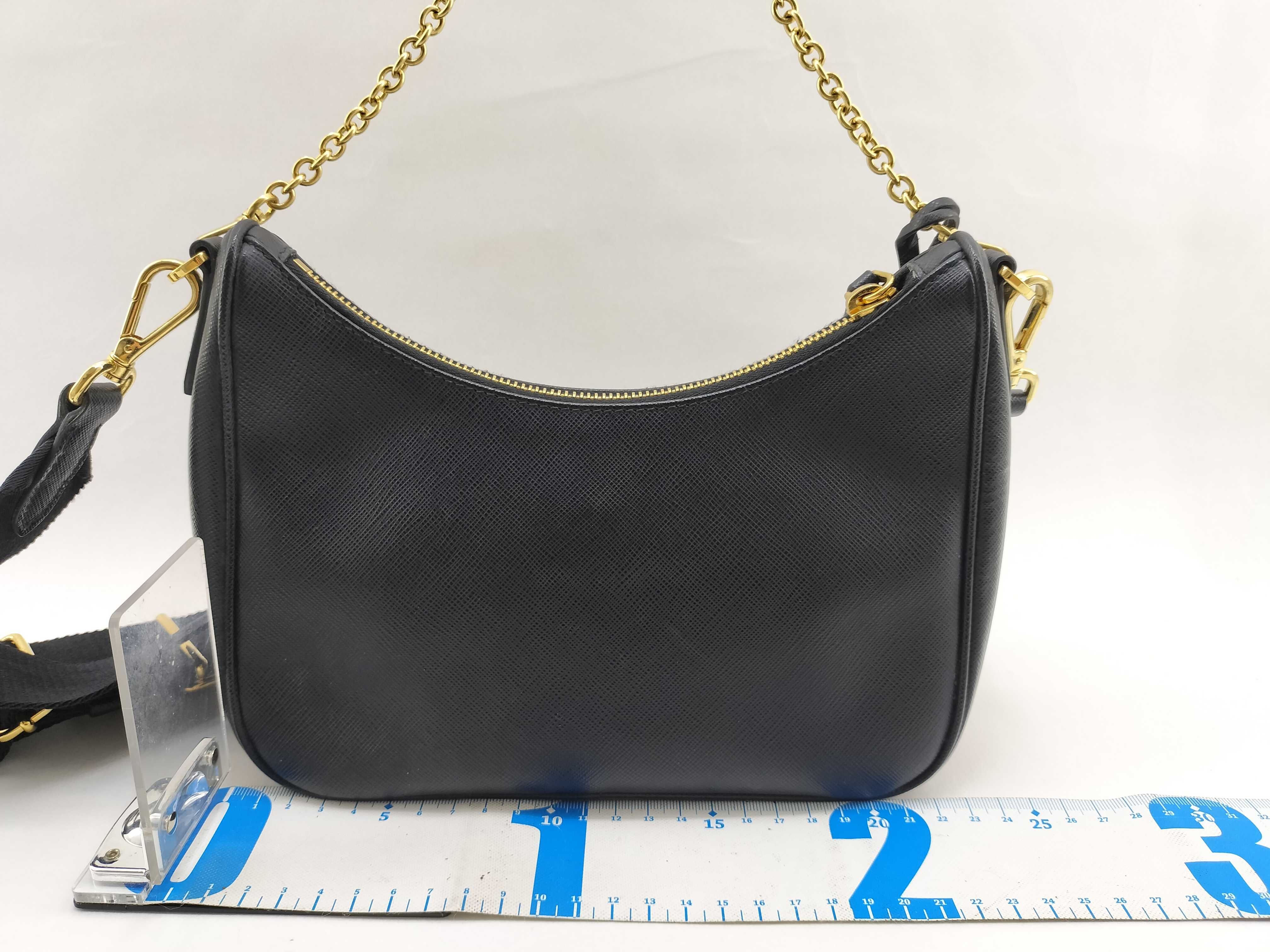 Nylon Prada Saffiano Pouch — view 2