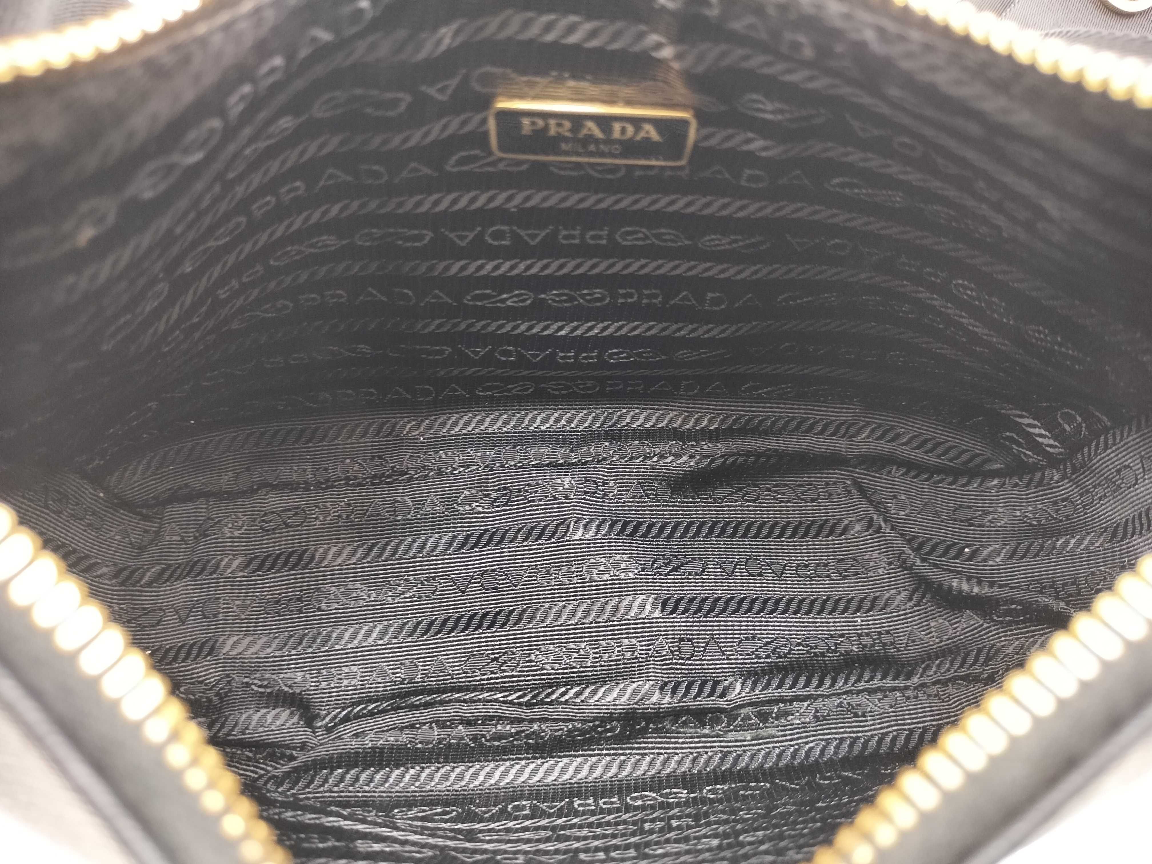 Nylon Prada Saffiano Pouch — view 12