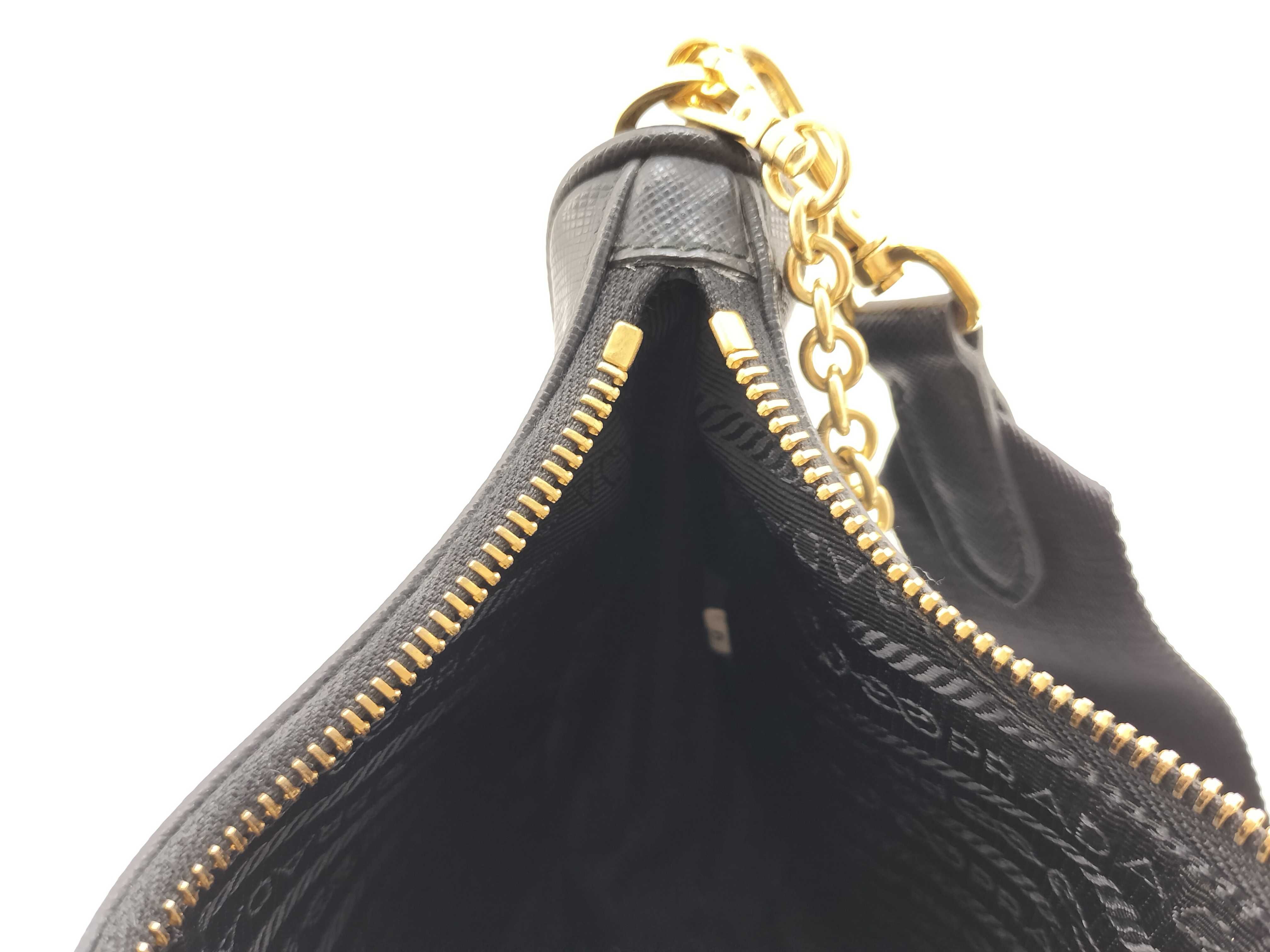 Nylon Prada Saffiano Pouch — view 13