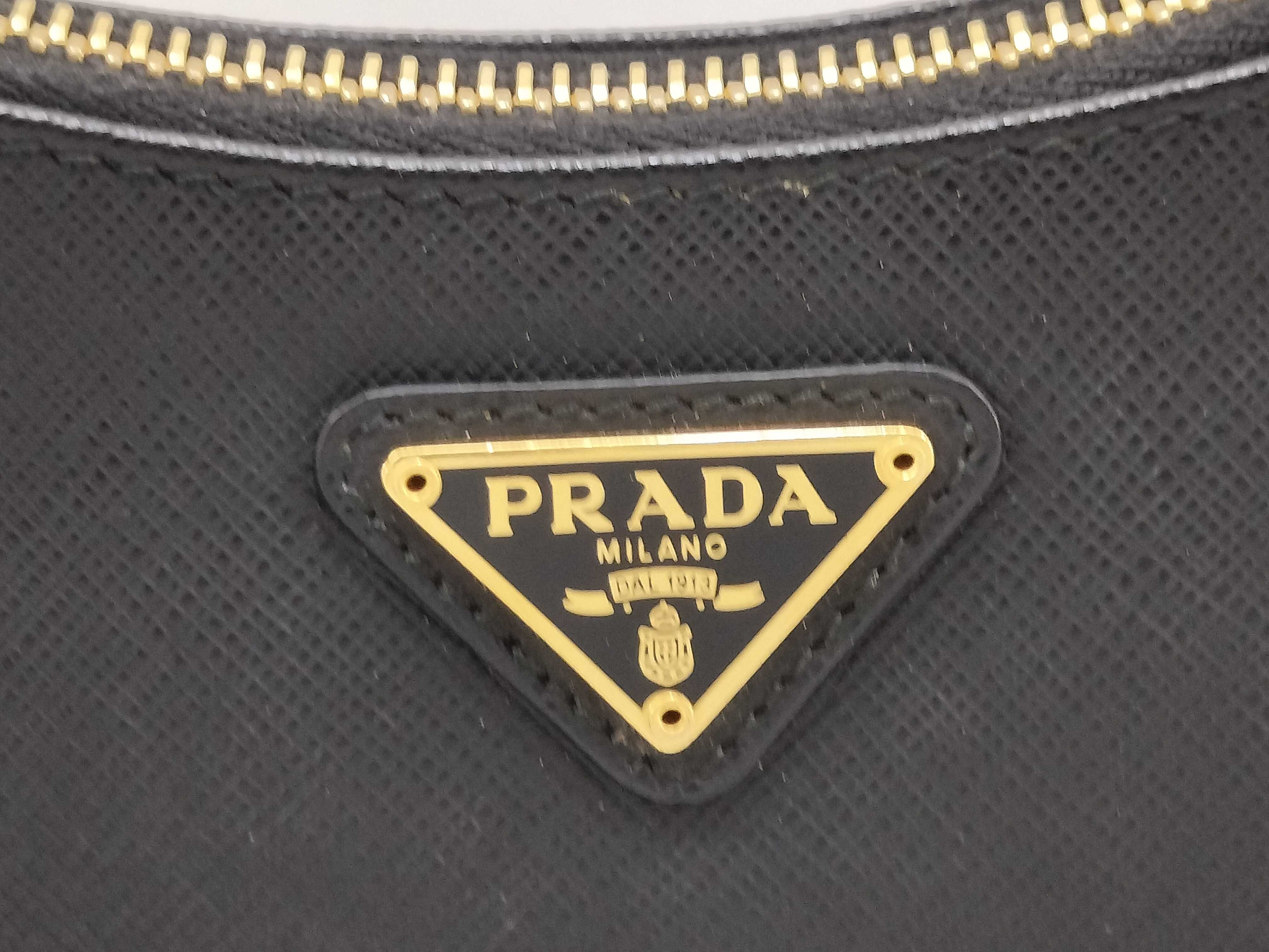 Nylon Prada Saffiano Pouch — view 4