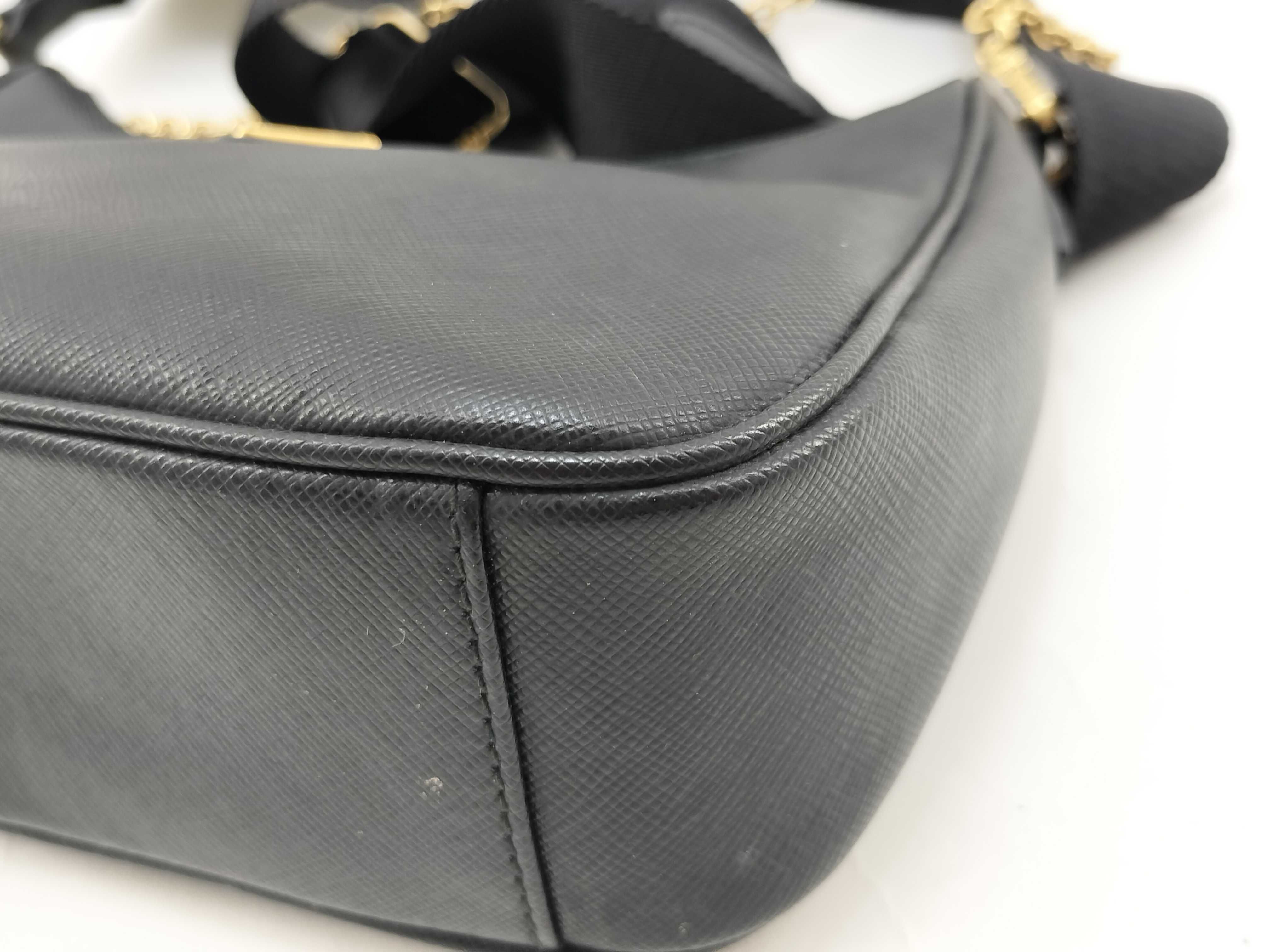 Nylon Prada Saffiano Pouch — view 6
