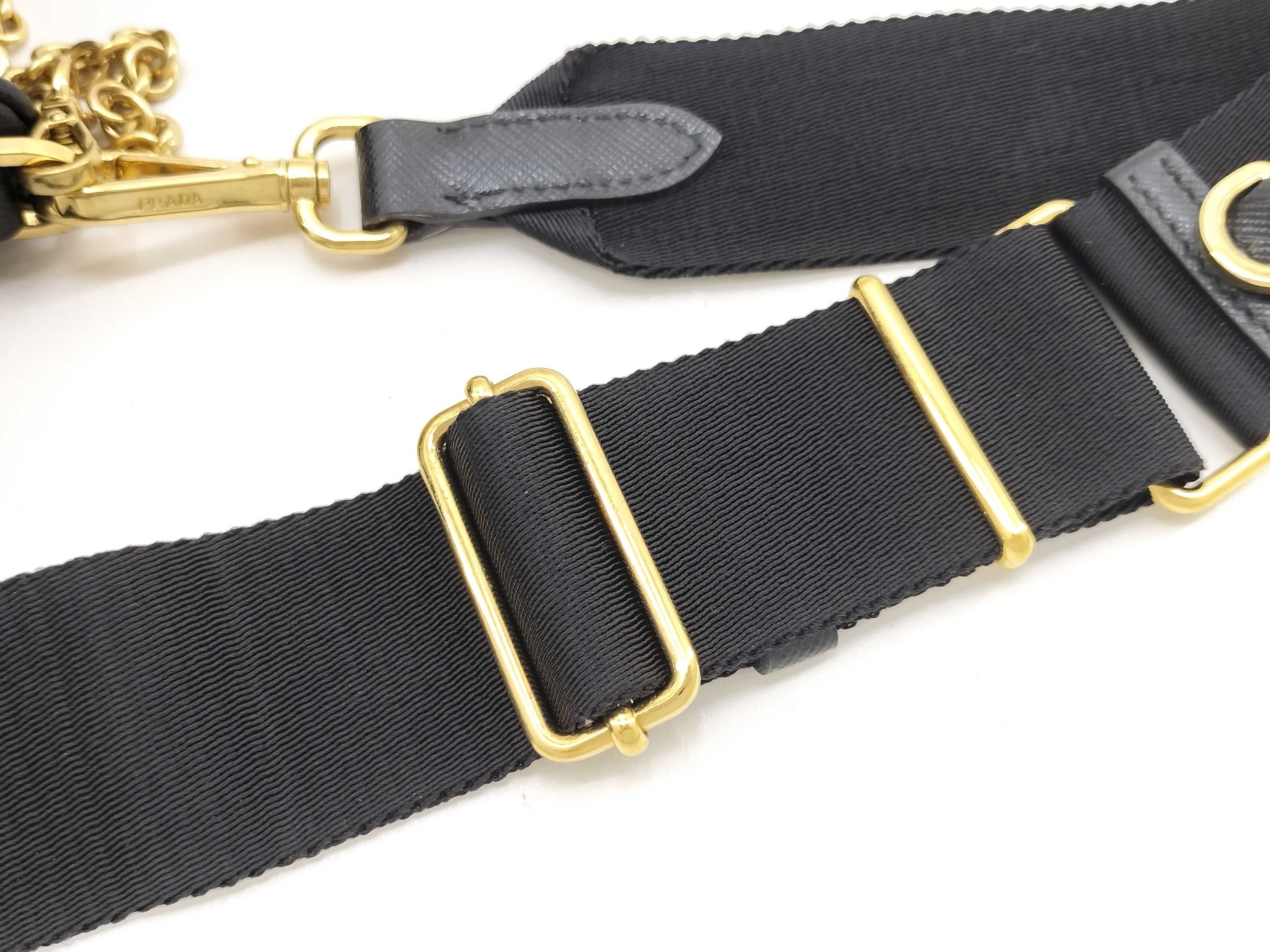 Nylon Prada Saffiano Pouch — view 8