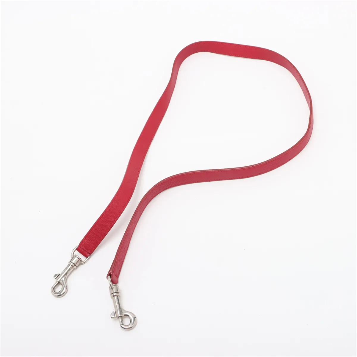 Belt Bag Micro Leather 2-Way Handbag Red — view 7