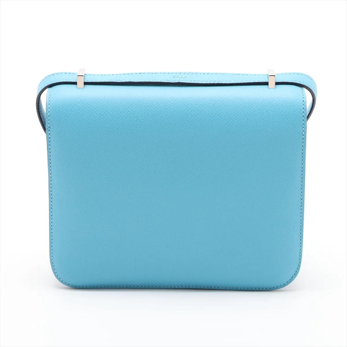[Individually packaged] Hermes Constance 3 Mini 18 Veau Epsom Blue Nord Silver Hardware D: 2019 — view 2
