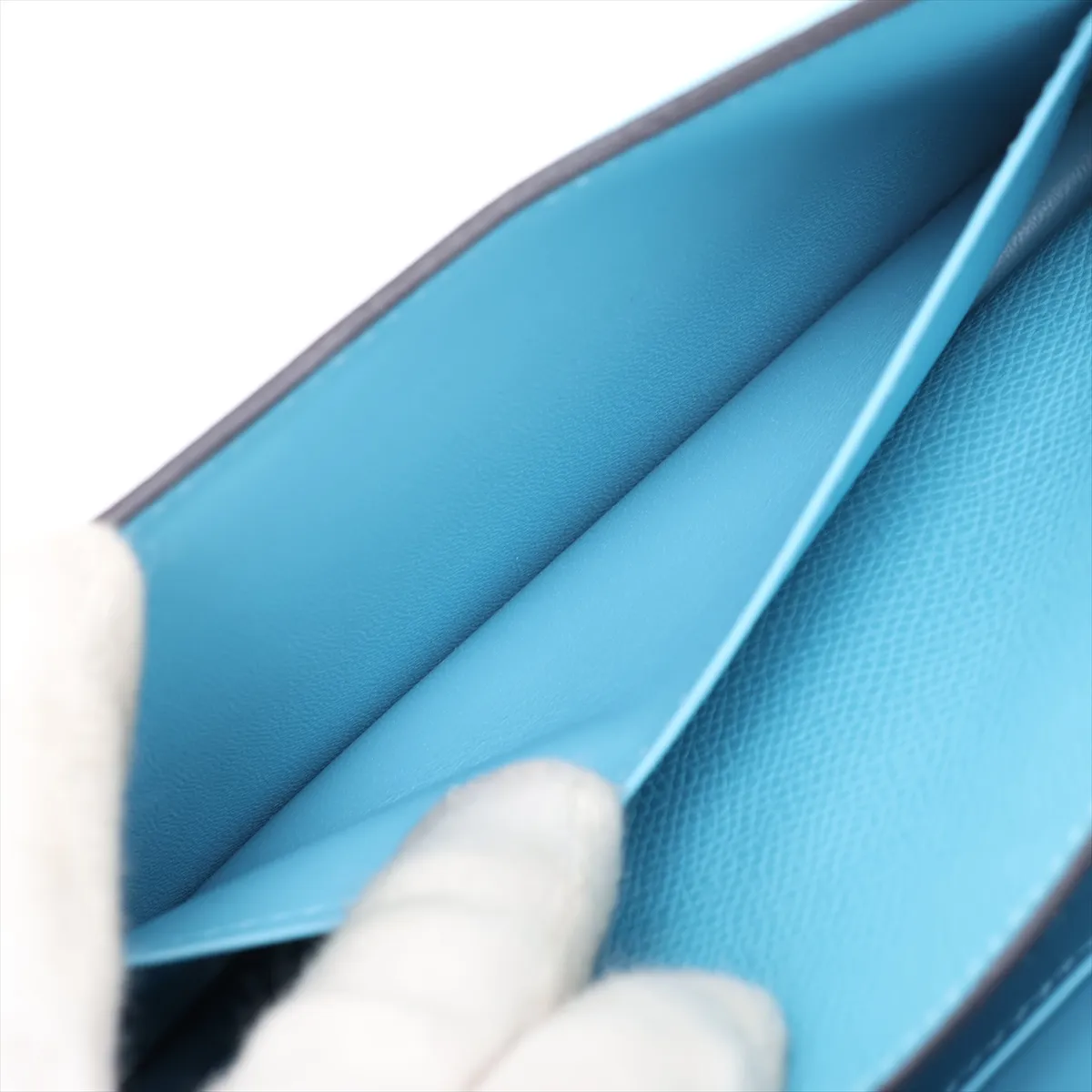 [Individually packaged] Hermes Constance 3 Mini 18 Veau Epsom Blue Nord Silver Hardware D: 2019 — view 8
