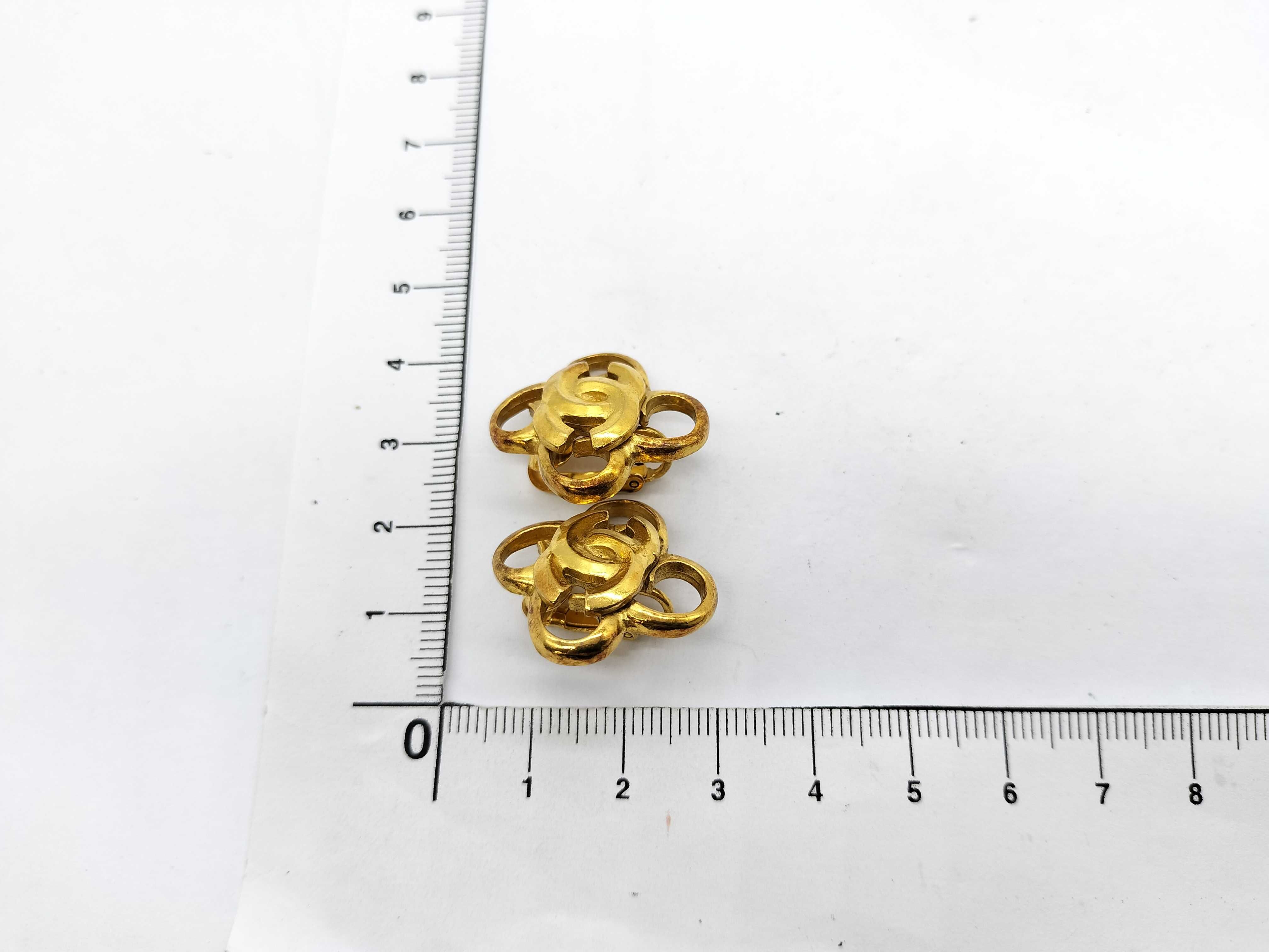 98 P Coco Camellia Earrings — view 6