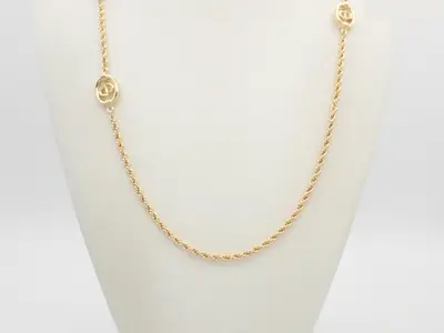 Other line: Precious metals, necklaces, pendants, neck circumference approximately 78 cm.