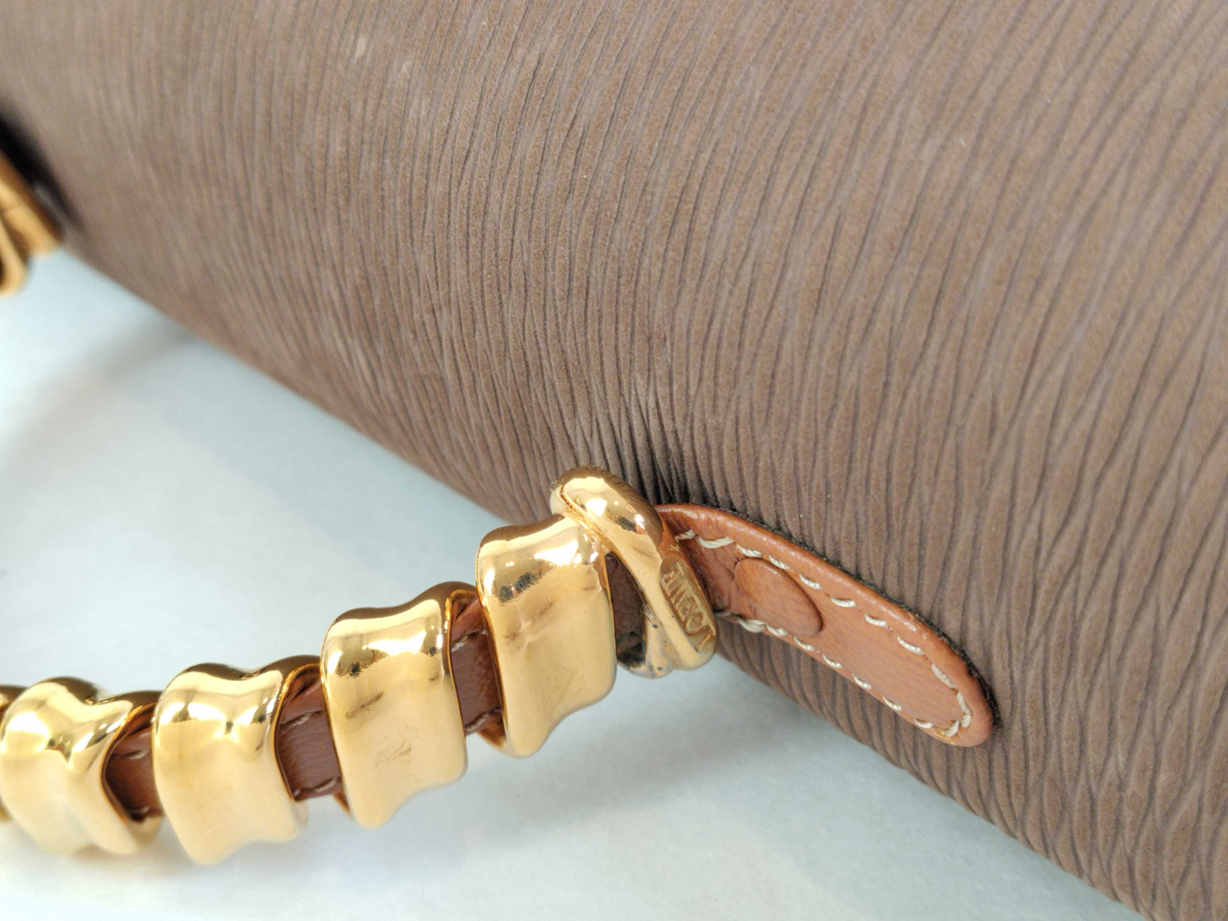 Velázquez Leather Handbag, Brown, 17983 — view 5