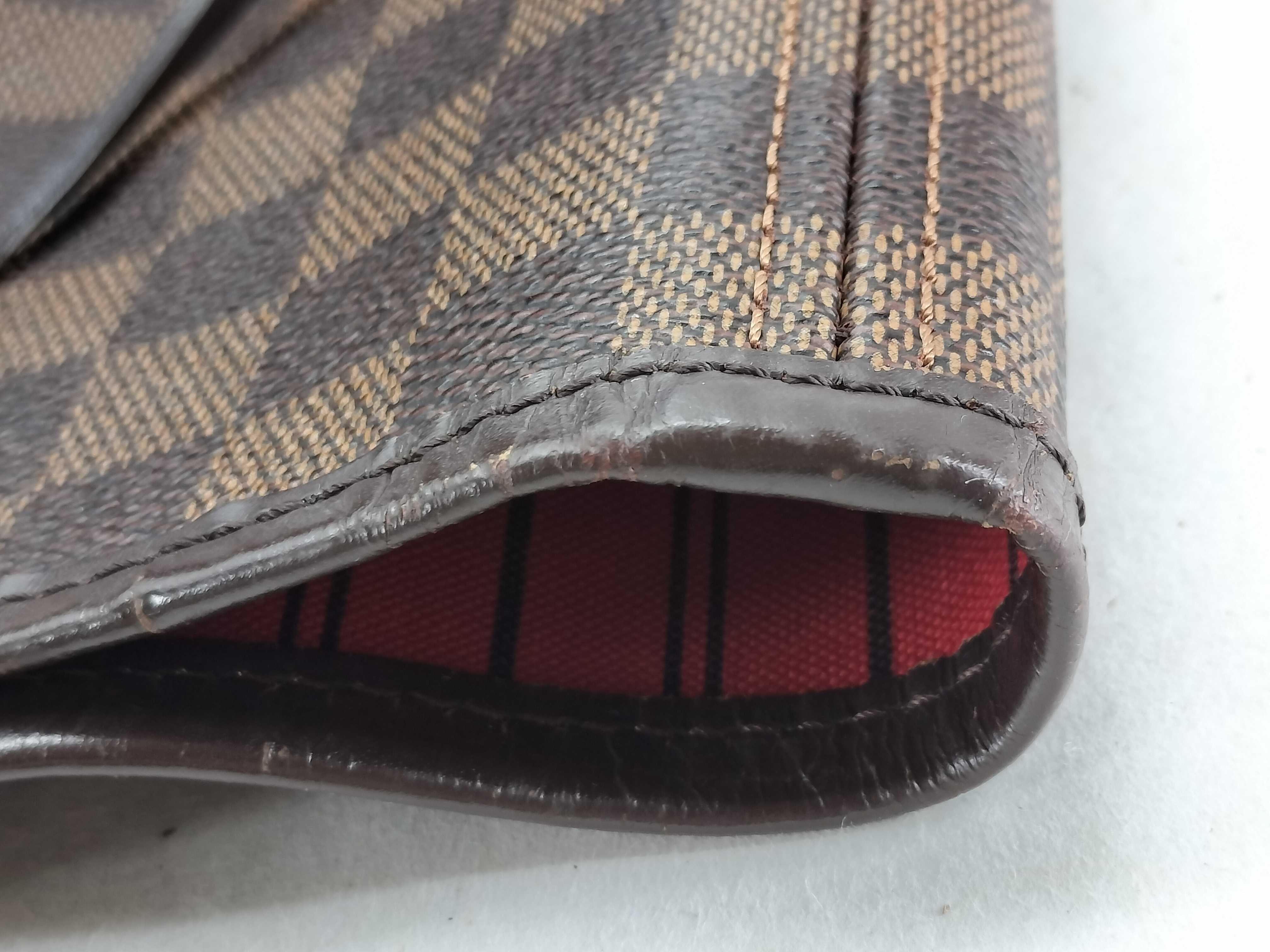 Damier LV Damier Neverfull Tote Bag — view 14