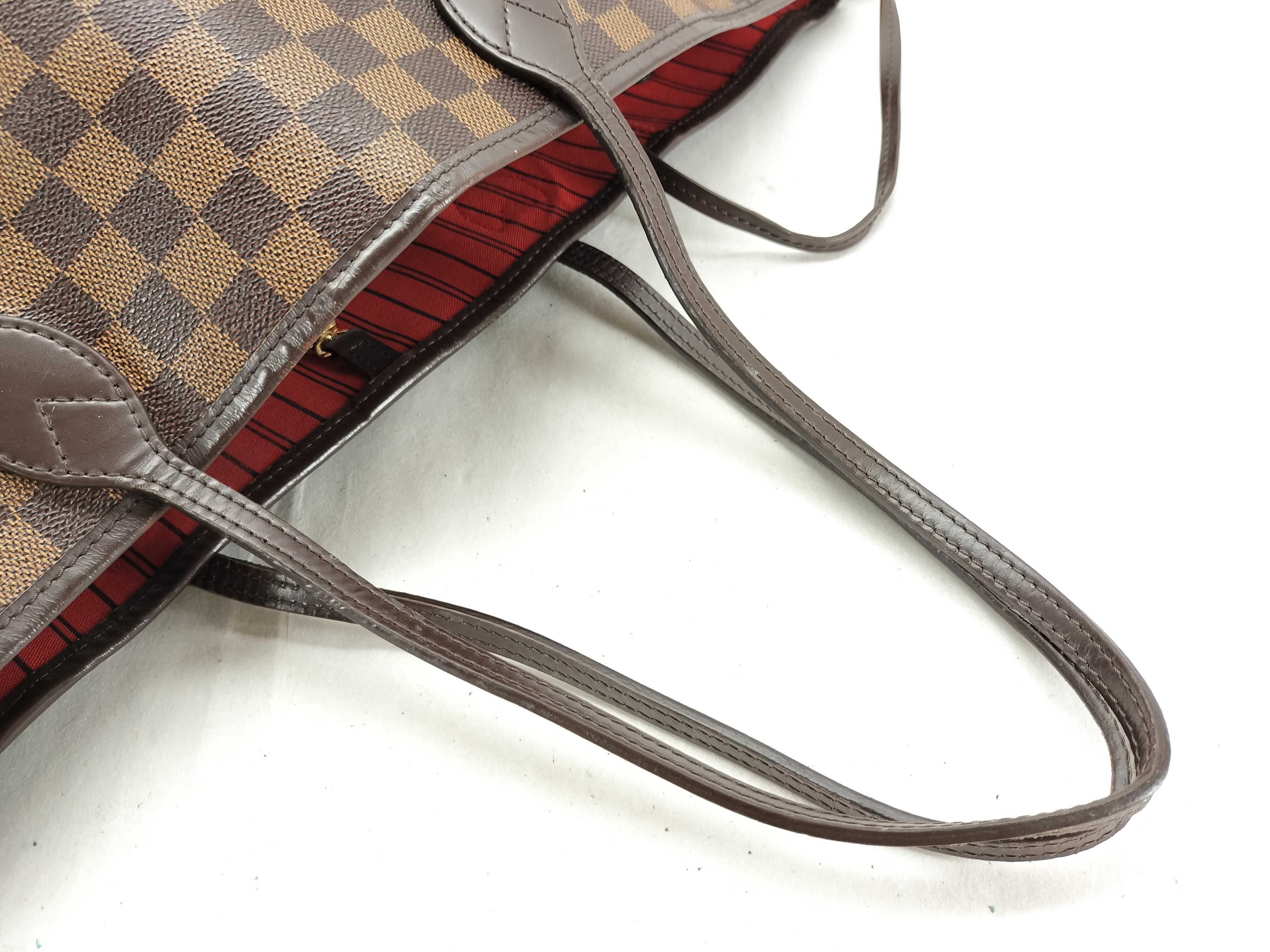 Damier LV Damier Neverfull Tote Bag — view 3