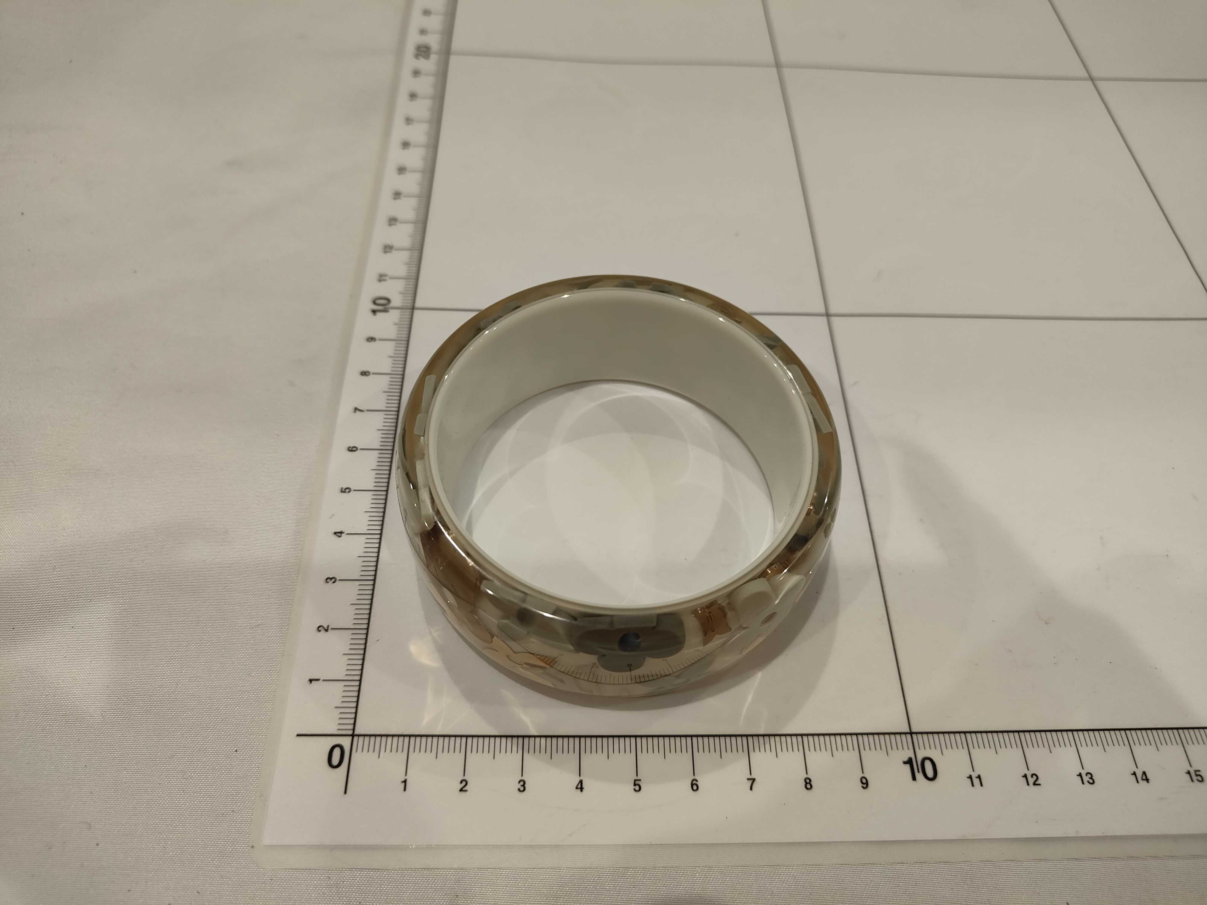 Monogram Inclusion Bracelet/Bangle — view 3