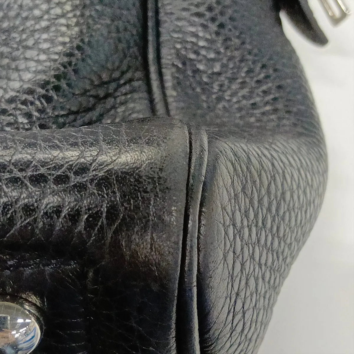 Victoria 40, Taurillon Clemence leather, black, silver hardware, C: 2018 — view 15