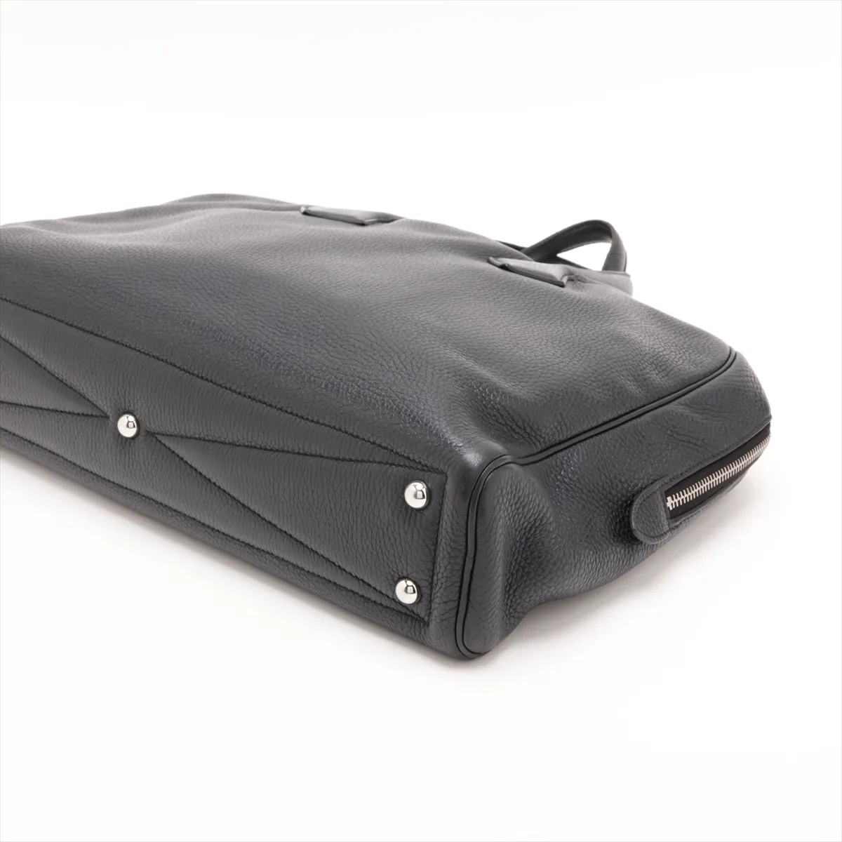 Victoria 40, Taurillon Clemence leather, black, silver hardware, C: 2018 — view 3