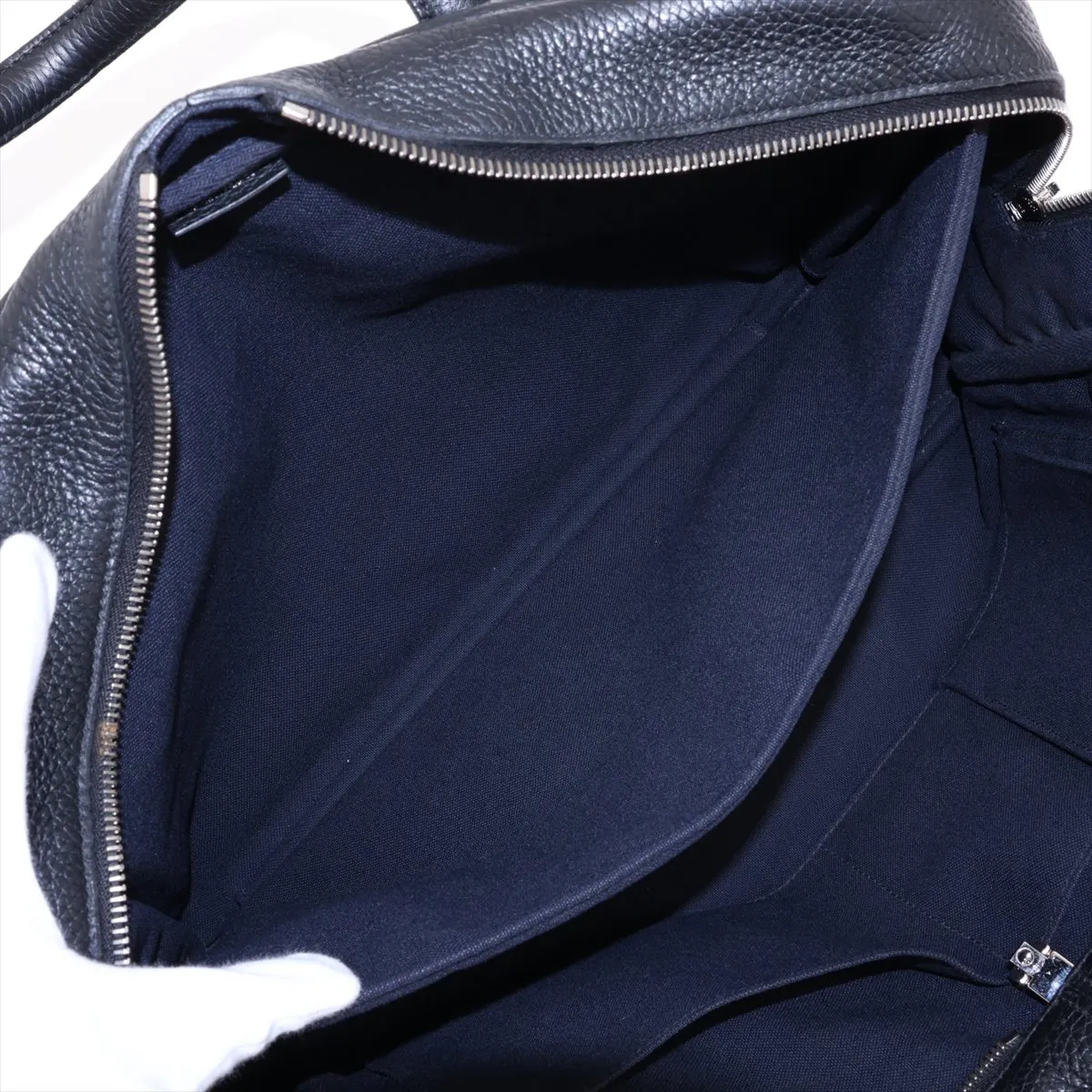 Victoria 40, Taurillon Clemence leather, black, silver hardware, C: 2018 — view 8