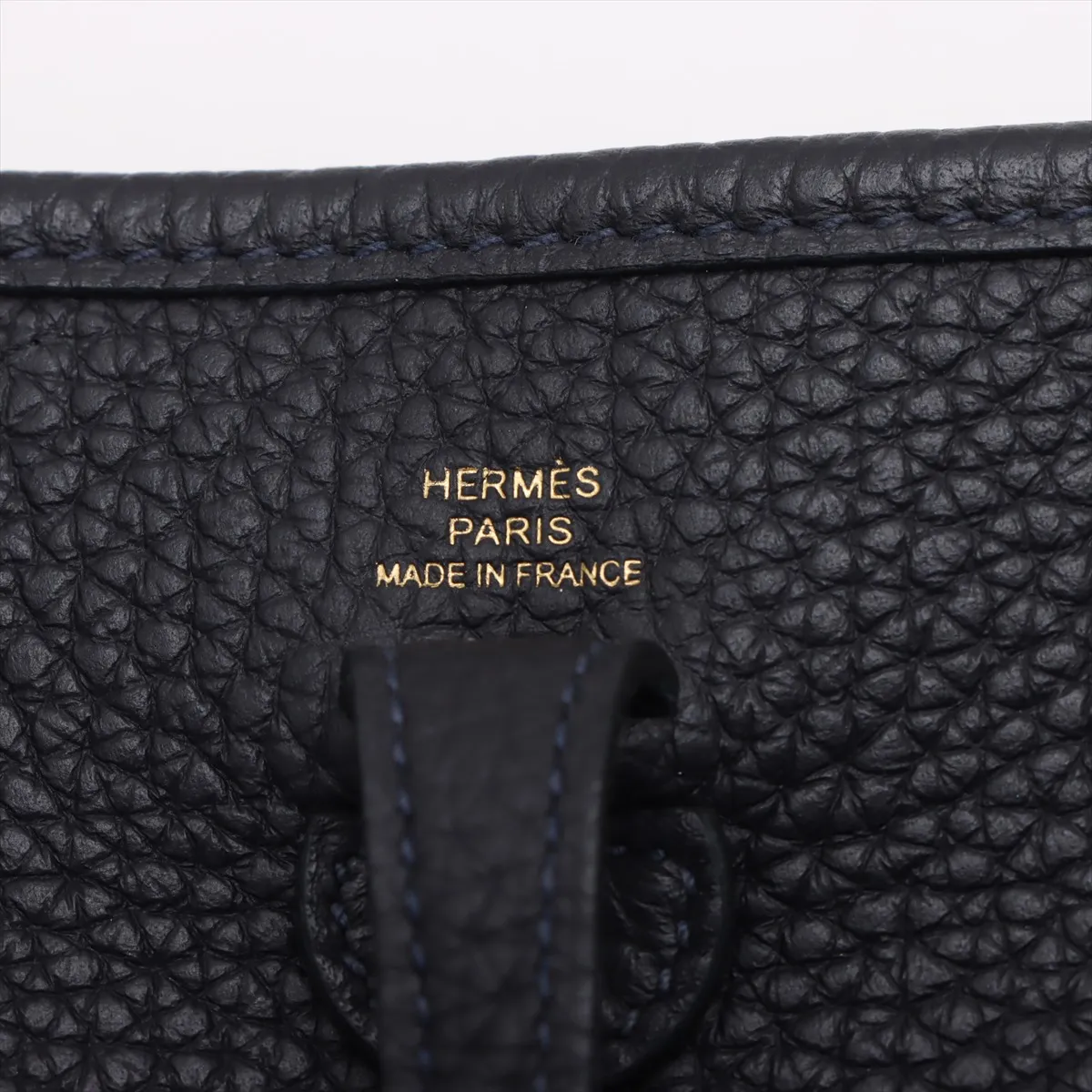 Evelyne 16 TPM Amazon Taurillon Clemence Blue Nuit Gold Hardware B: 2023 — view 7