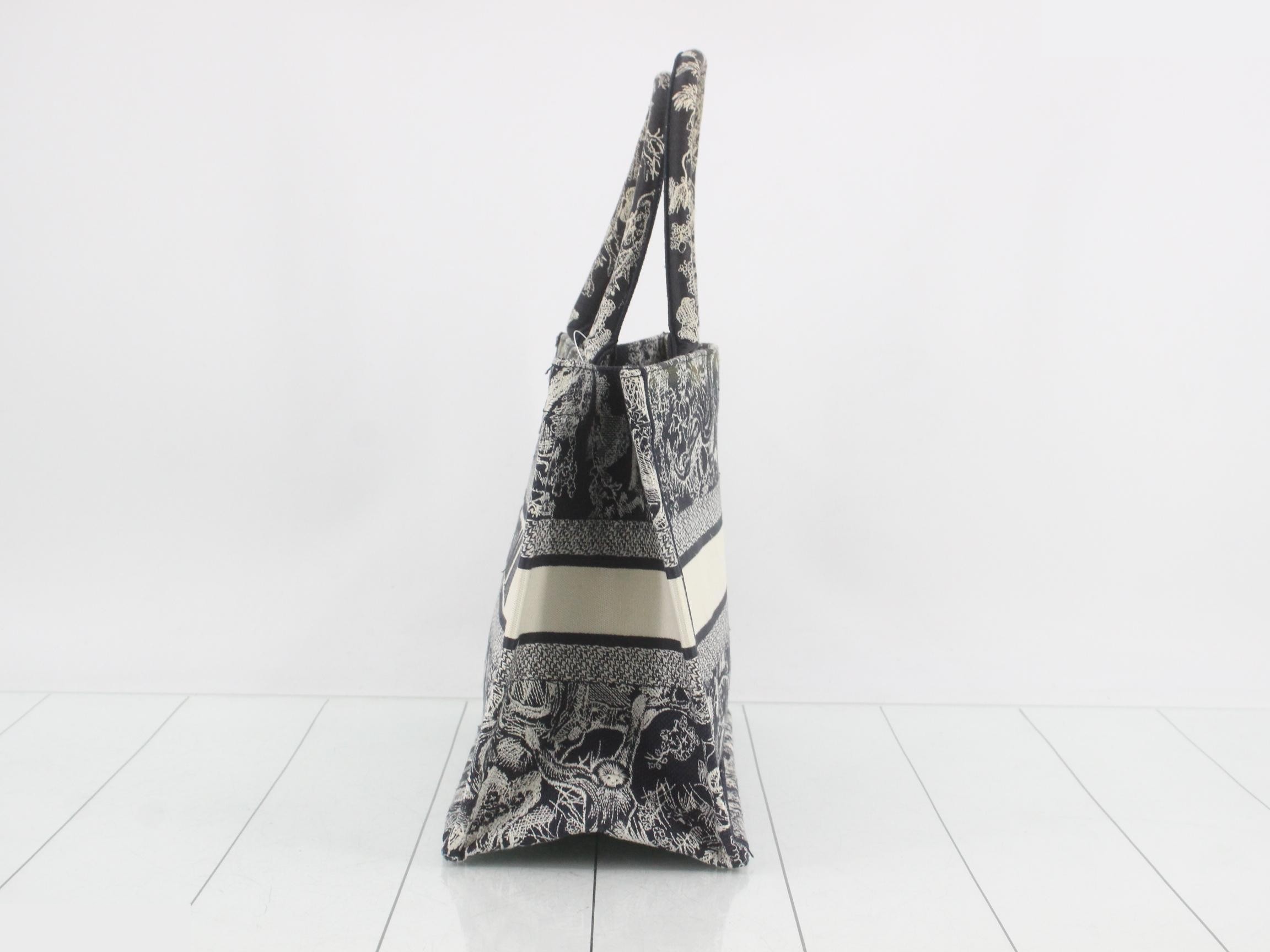 Book Tote Toile de Jouy Reverse — view 3
