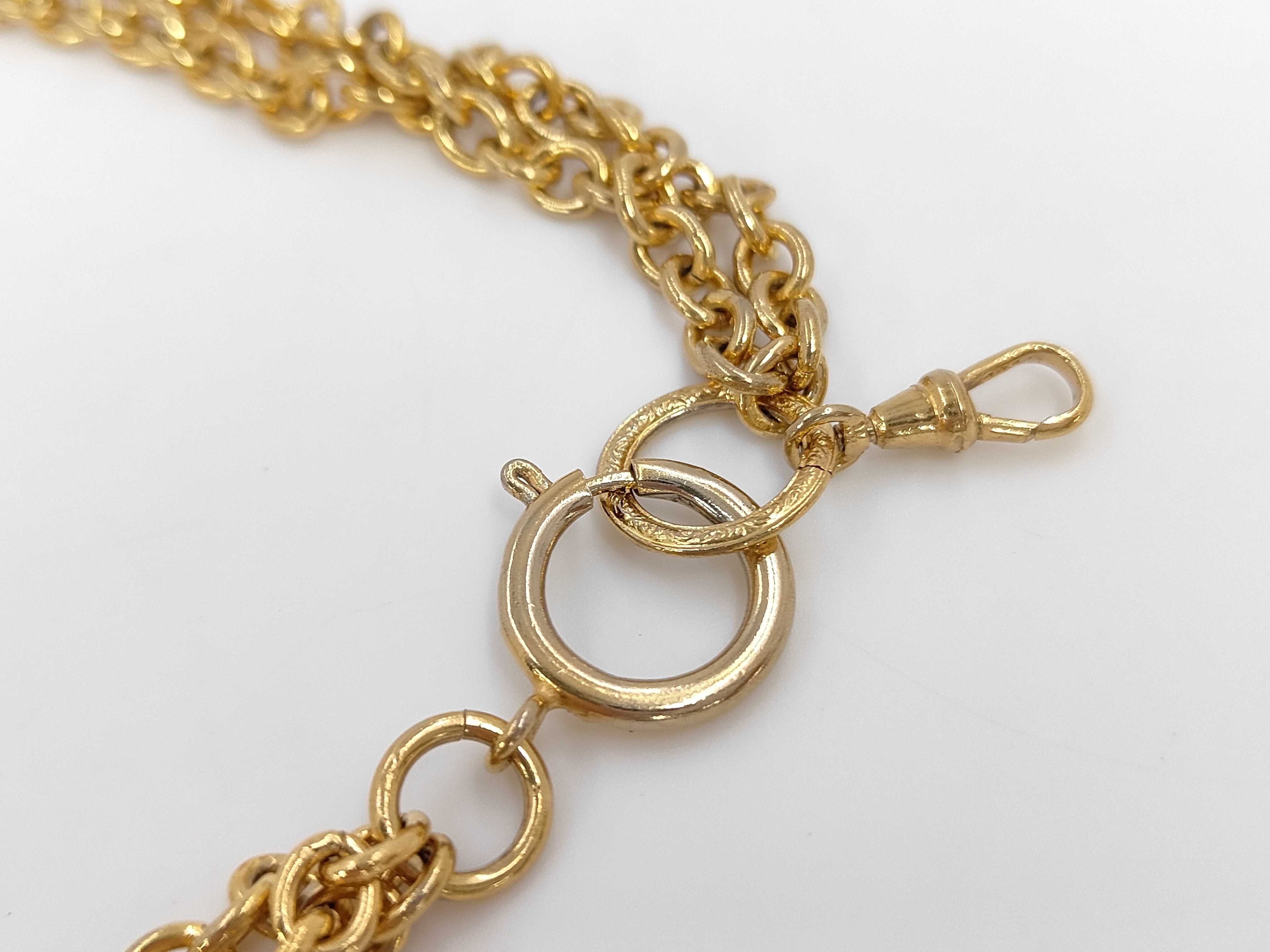 Matelassé bag necklace — view 3