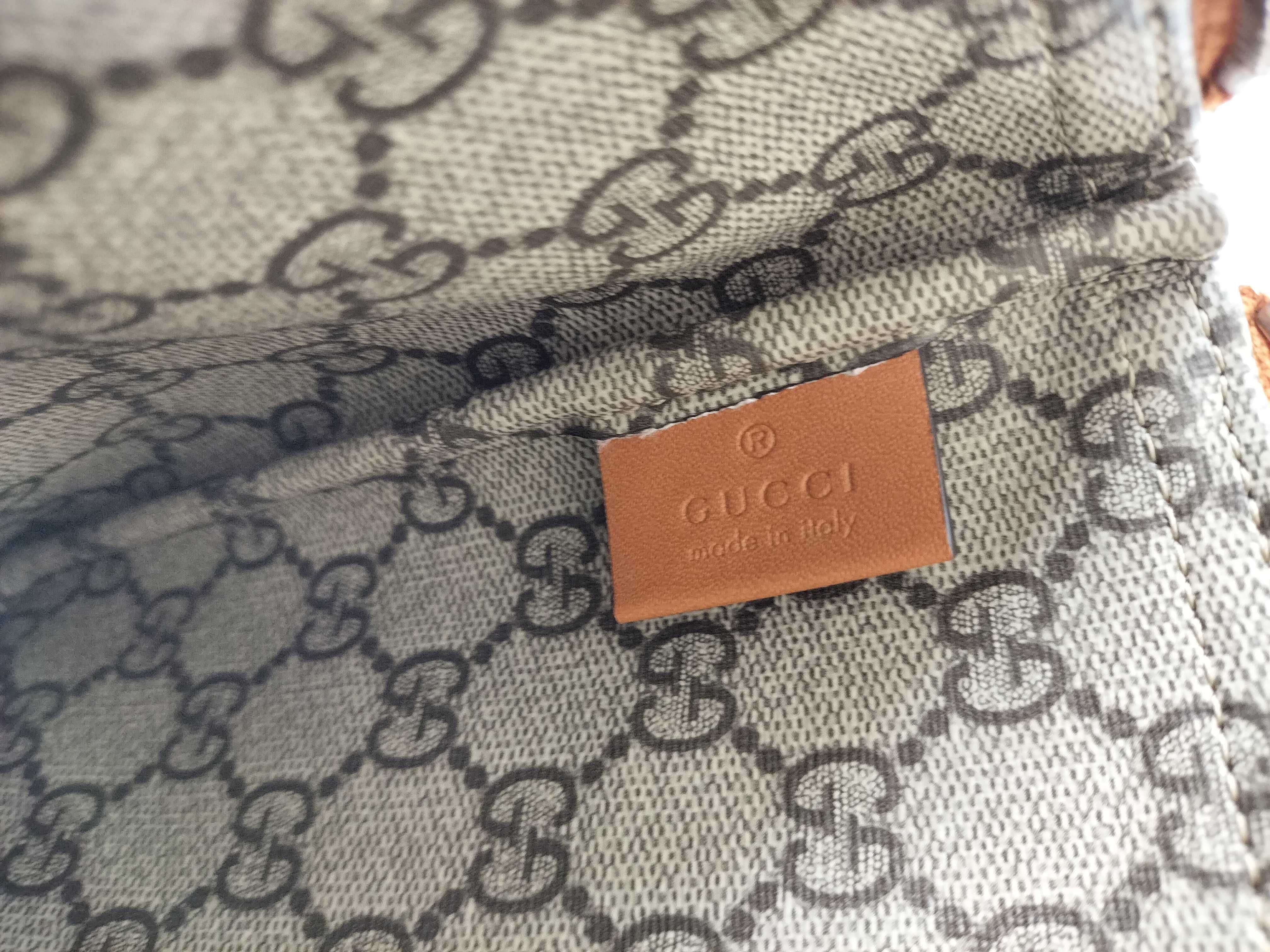 logo print clutch bag, silver hardware, 777165 clutch bag — view 13