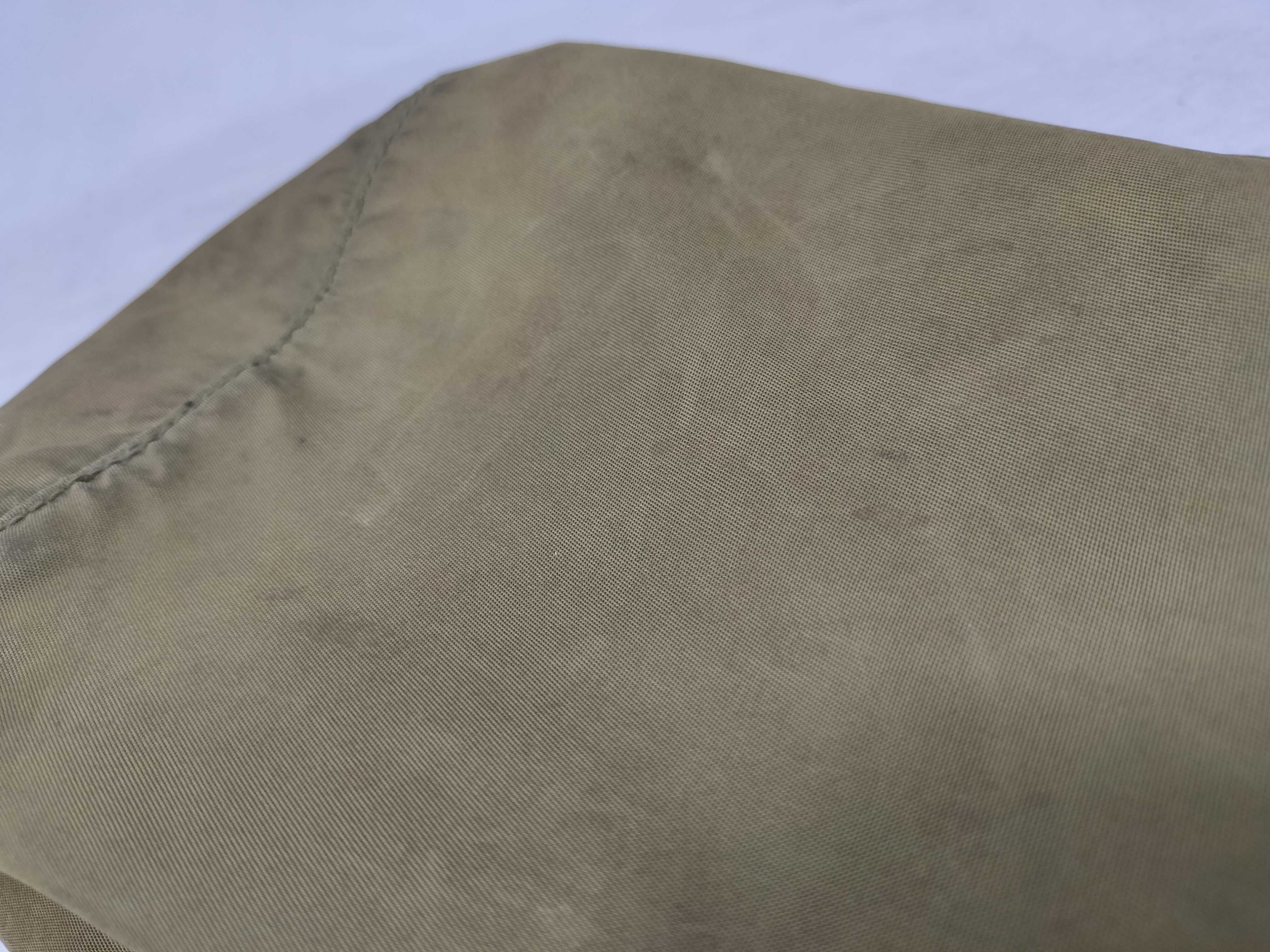 nylon drawstring pouch, khaki. — view 10