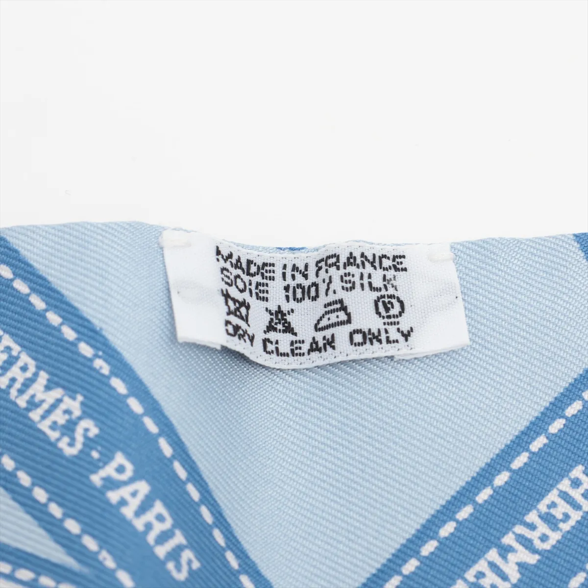 Twilly Bolduc Scarf Silk Blue — view 3