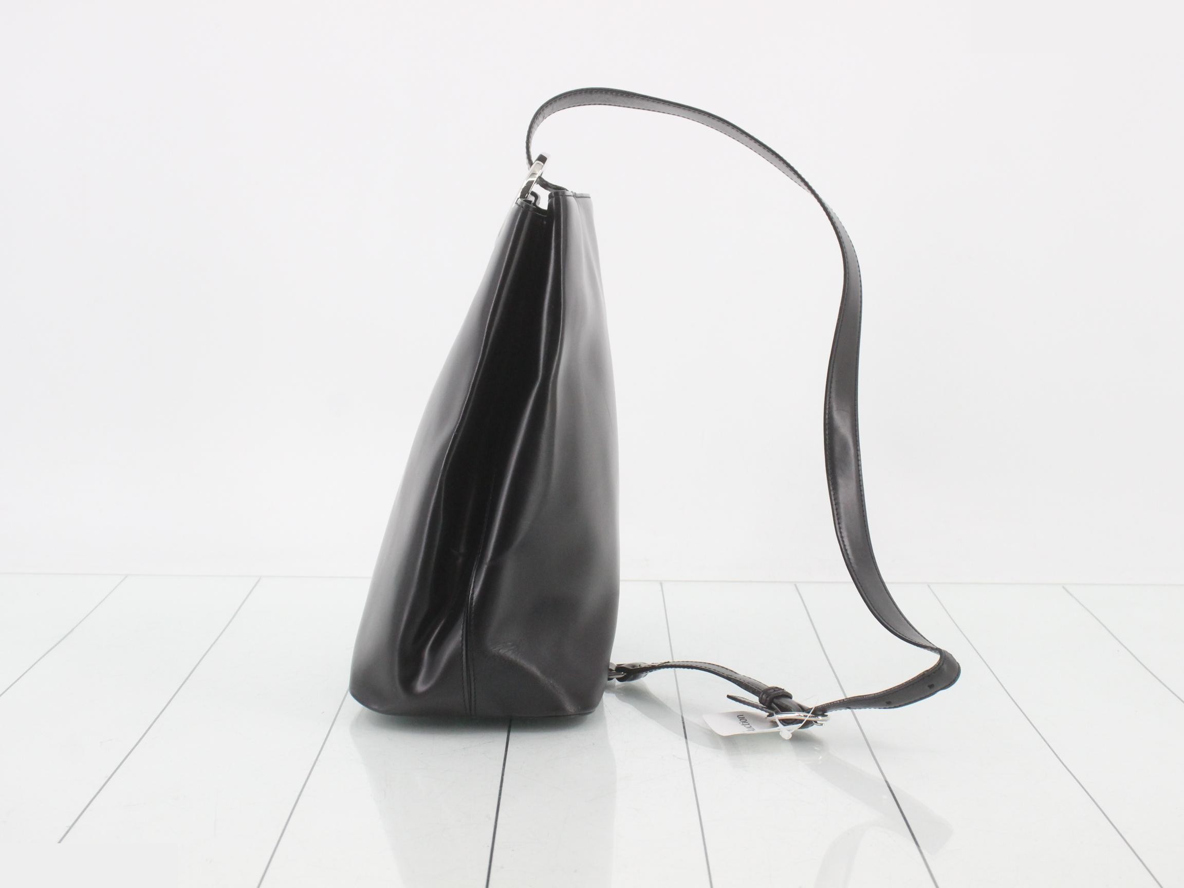 Panther One-Shoulder Bag, Black — view 3