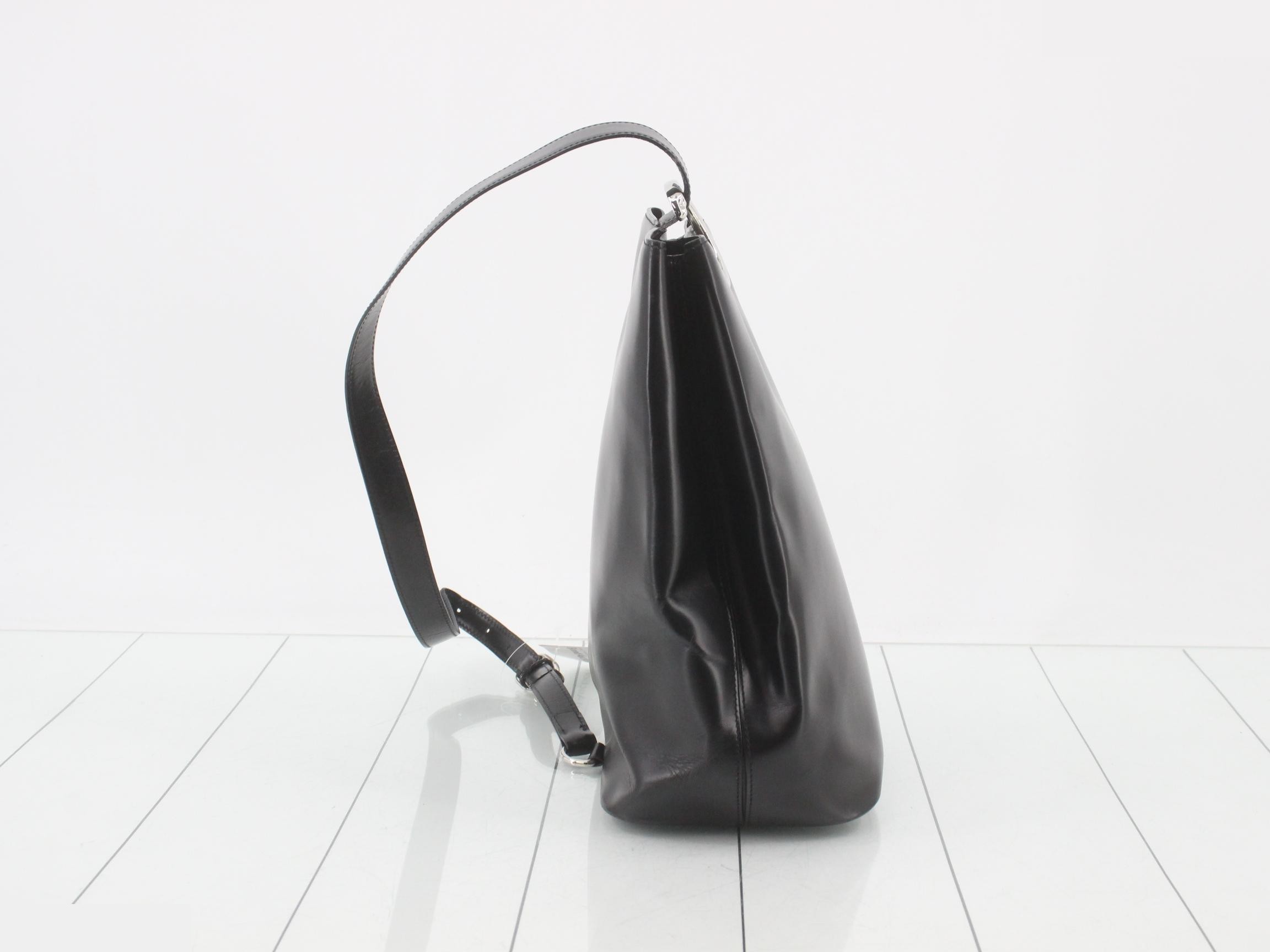 Panther One-Shoulder Bag, Black — view 4