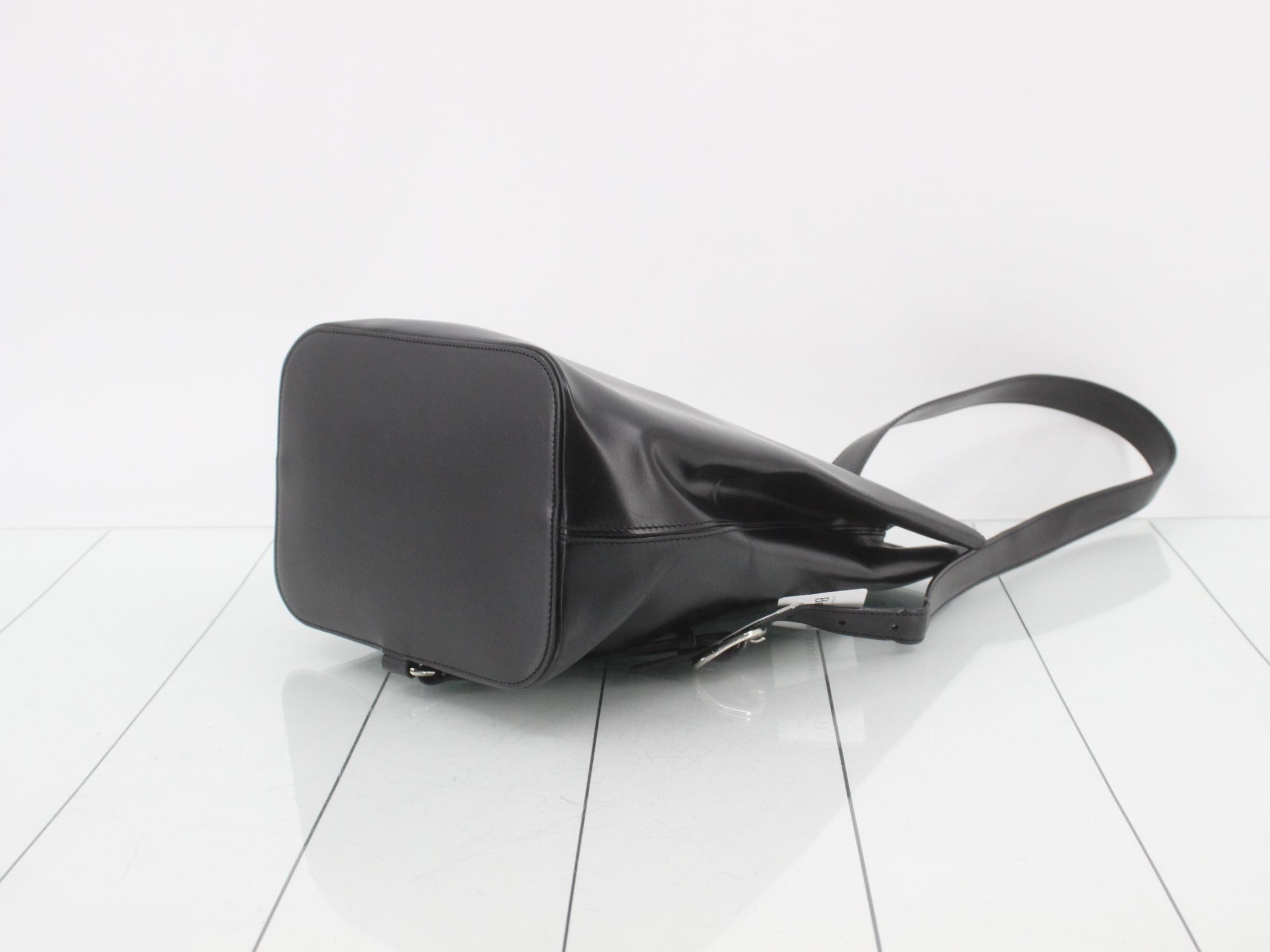 Panther One-Shoulder Bag, Black — view 6