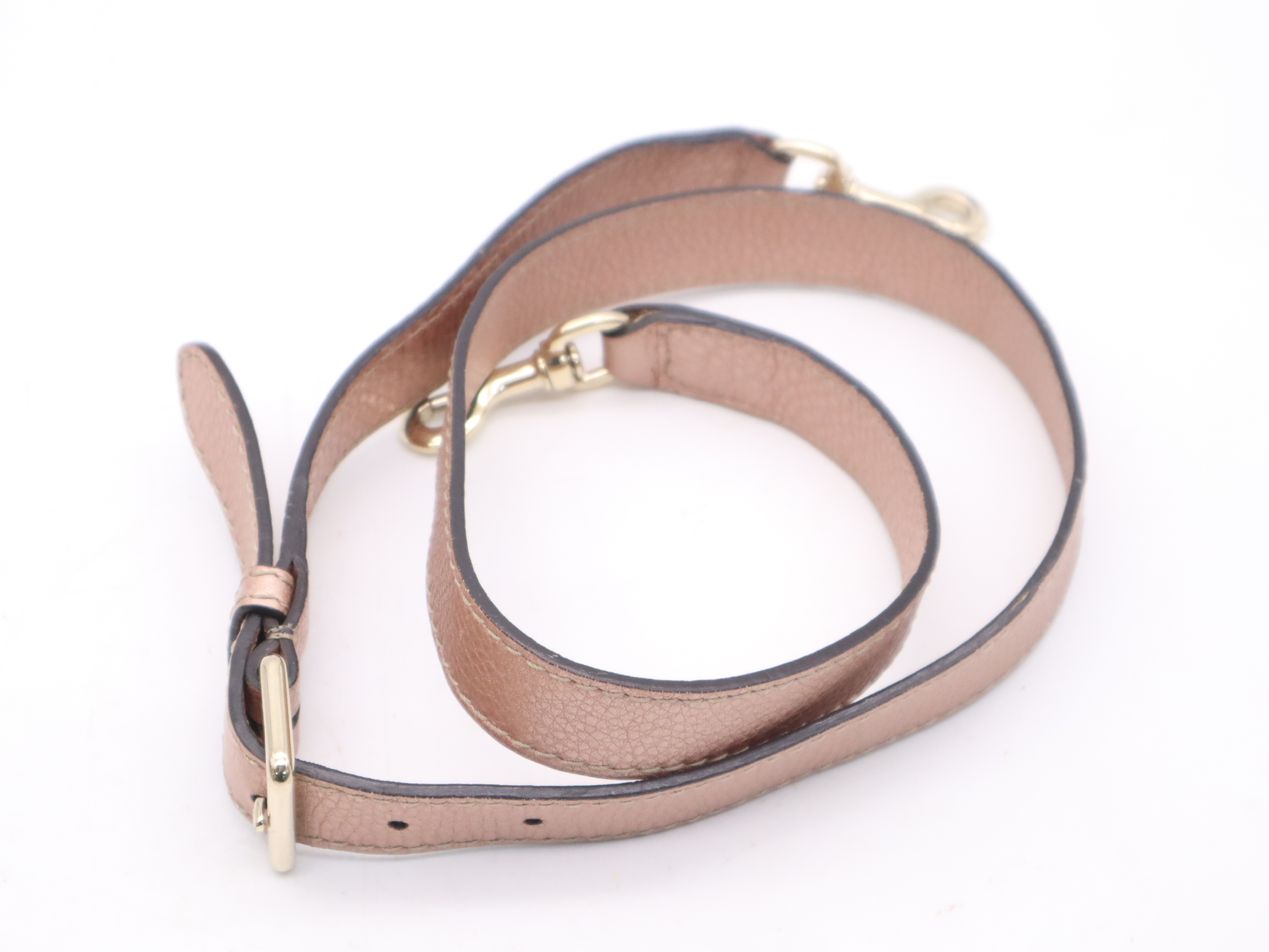 282300 GG Canvas Bella 2-way Handbag Beige Pink with Shoulder Strap and Bamboo Tassel — view 15