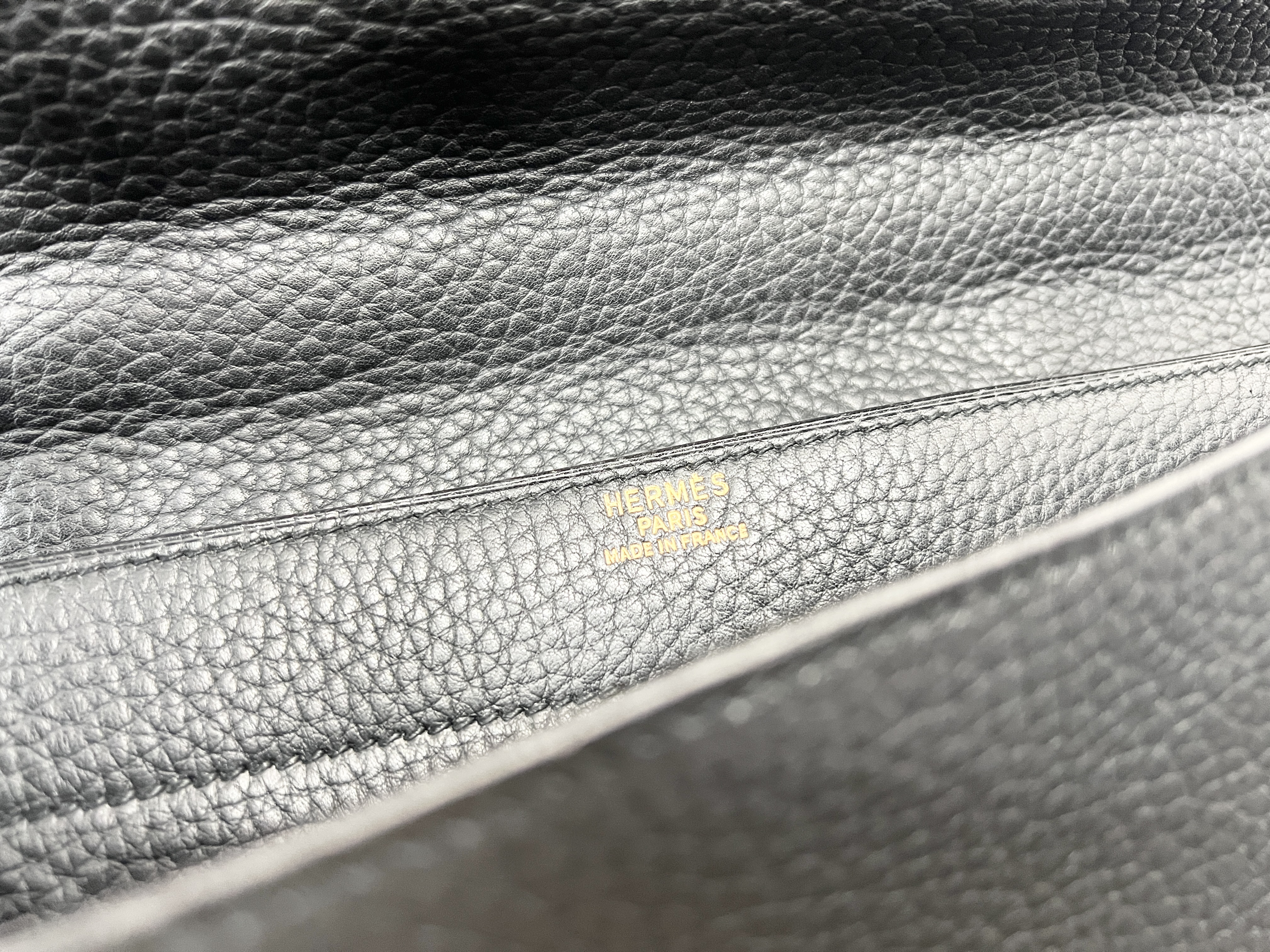 Sac à Dépêches 41 ( T stamp) GP Fjord Clochette Gold Hardware Leather Handbag Business Bag — view 11
