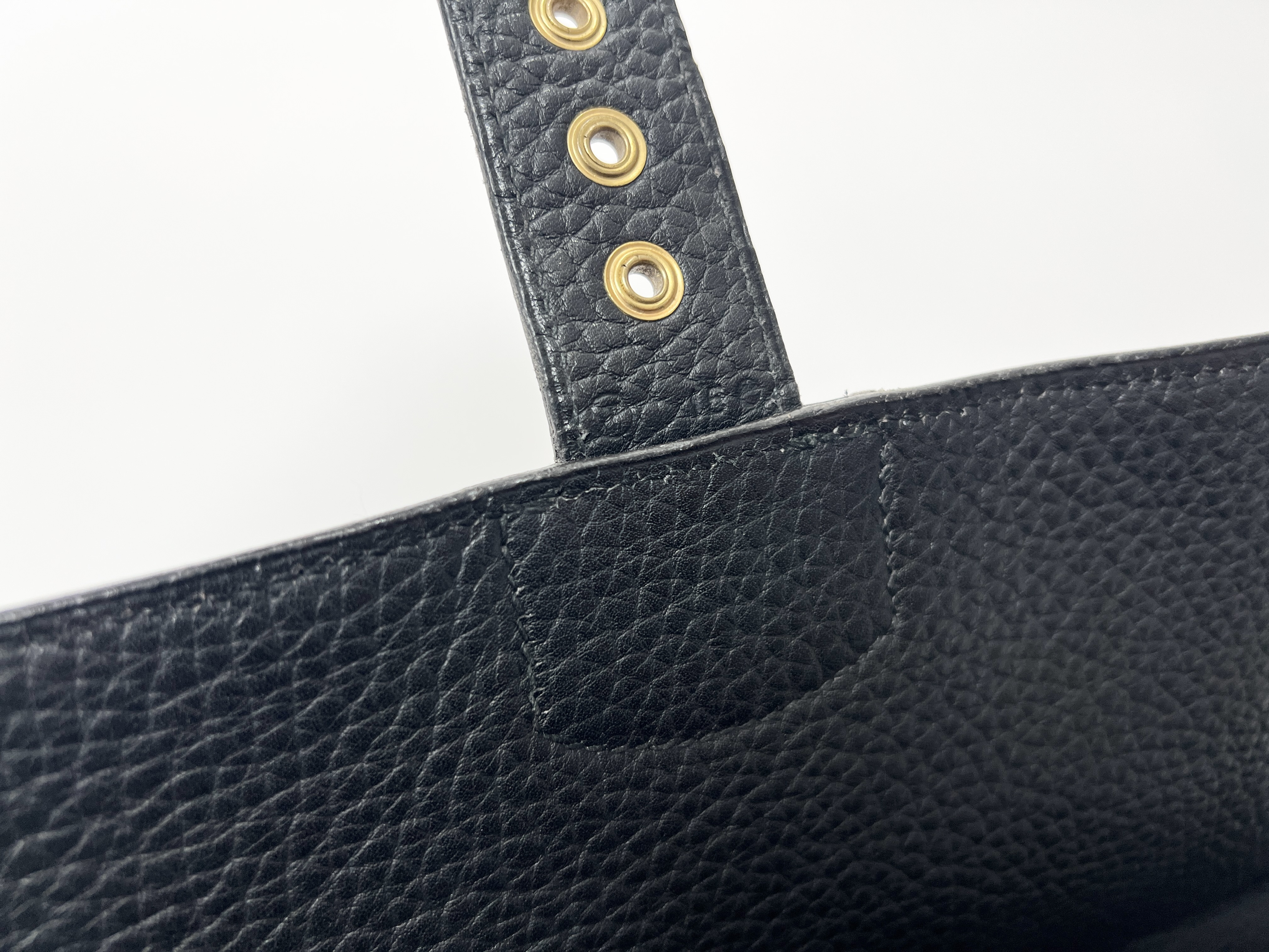 Sac à Dépêches 41 ( T stamp) GP Fjord Clochette Gold Hardware Leather Handbag Business Bag — view 4